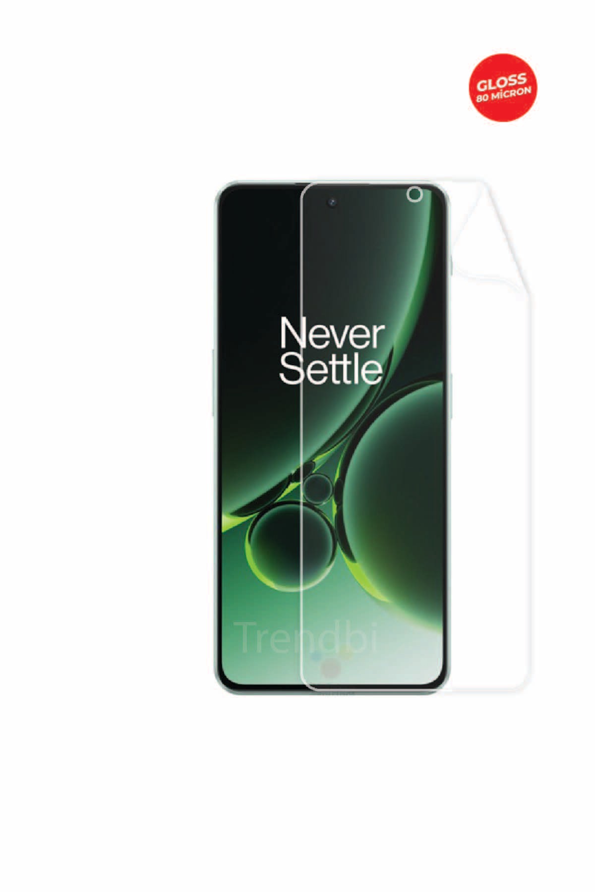Oneplus Nord 3 - Ekran Koruyucu Parlak Şeffaf TPU Film (80 micron)