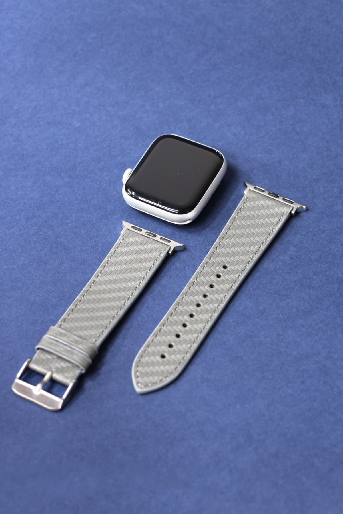 Apple Watch Karbon Kordon Gri - 38/40/41 mm