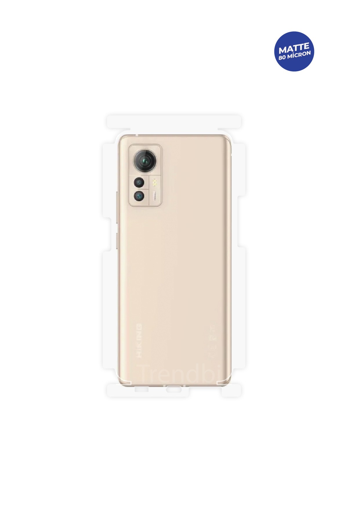 Arka/Yan Koruyucu Mat TPU Film (80 micron)
