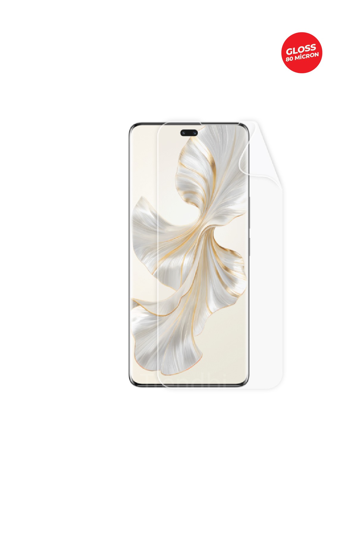 Honor 100 Pro - Ekran Koruyucu Parlak Şeffaf TPU Film (80 micron)