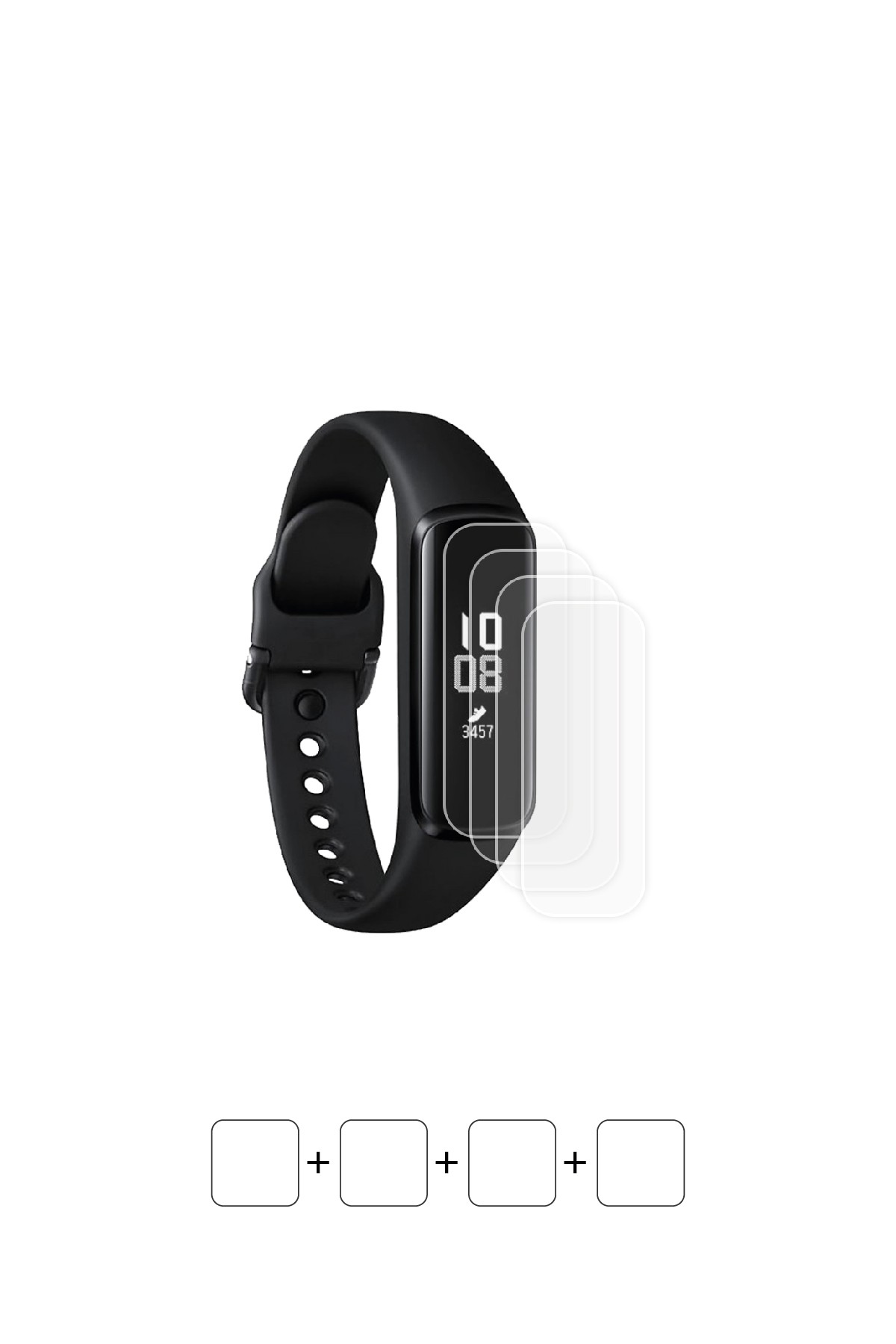 Samsung Galaxy Fit e - Ekran Koruyucu Parlak Şeffaf Poliüretan Film (150 mikron)