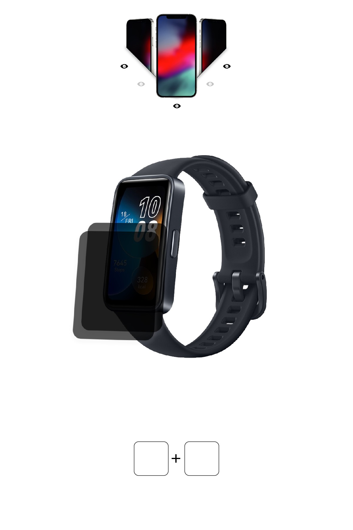 Huawei Band 8 - Mat Hayalet Ekran Koruyucu Film (120 micron)