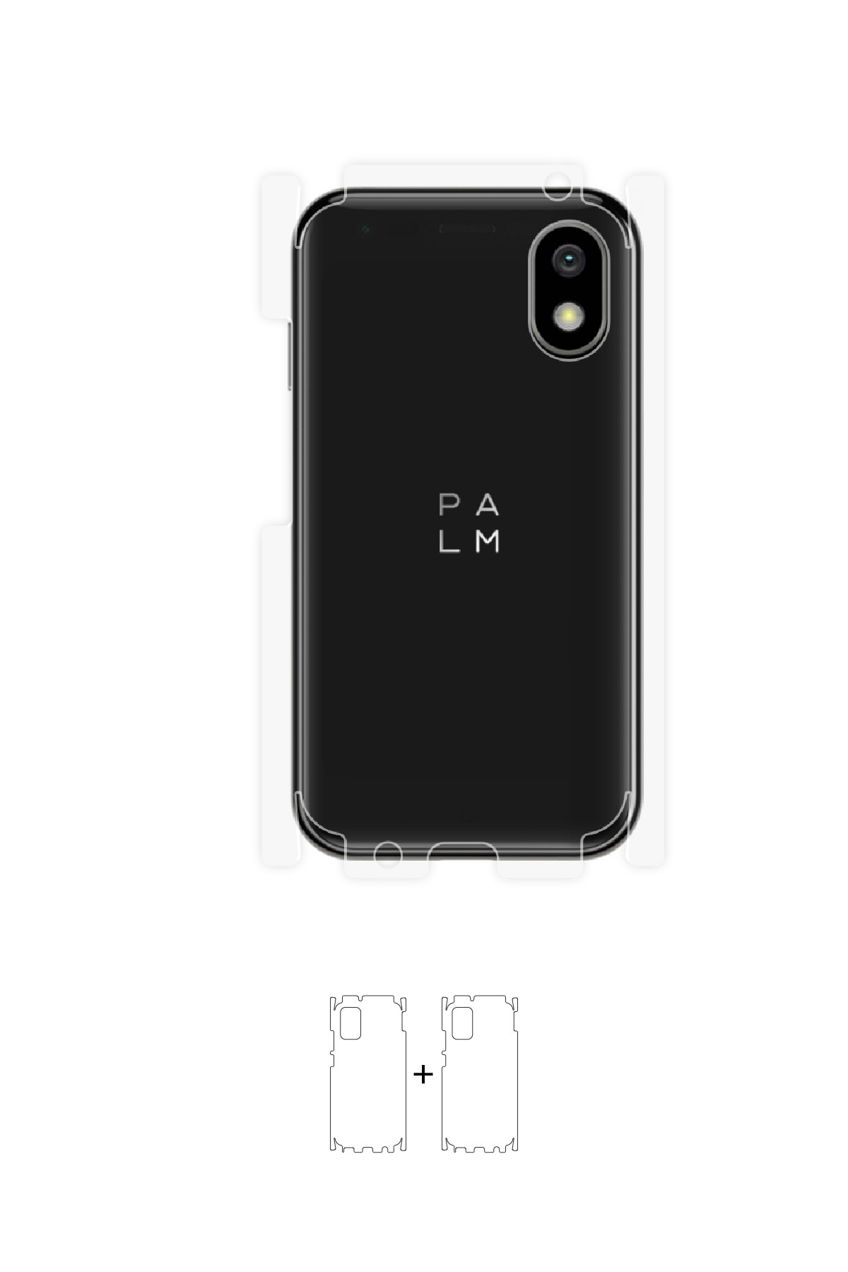 Palm Pvg100 - Arka/Yan Koruyucu Parlak Şeffaf Poliüretan Film (150 micron)