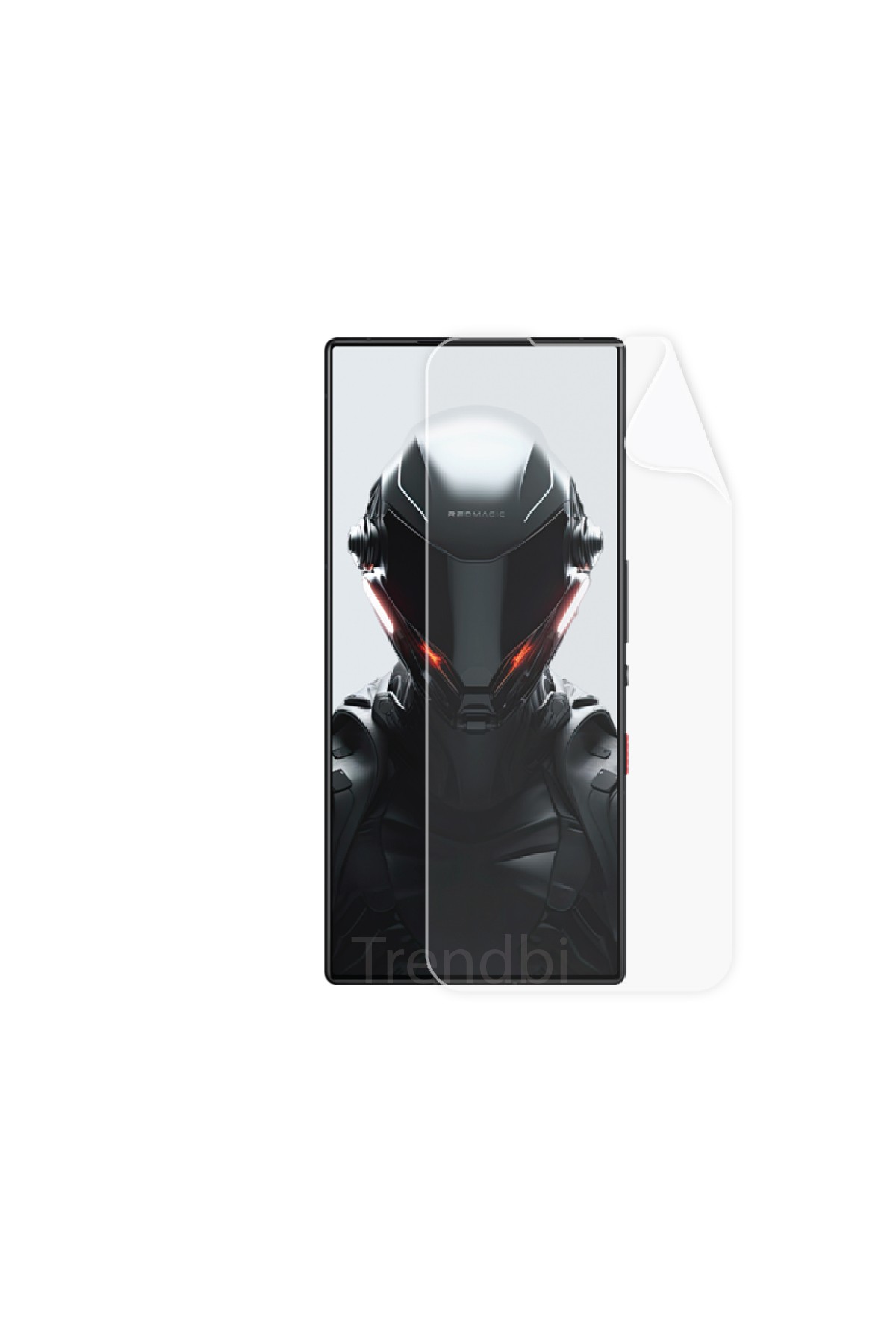 ZTE Nubia Red Magic 9 Pro - Ekran Koruyucu Parlak Şeffaf Poliüretan Film (150 mikron)