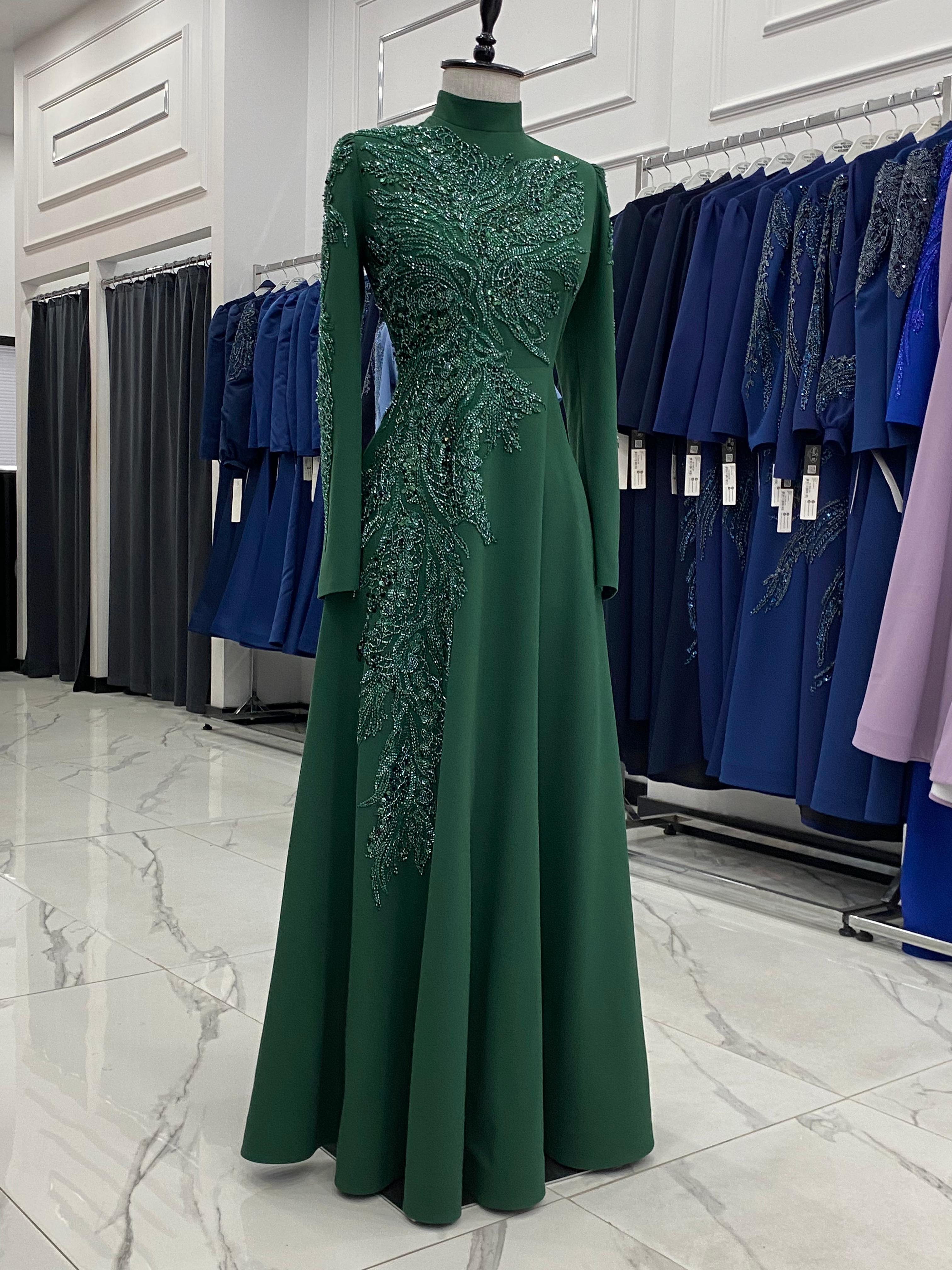 MK277 Özel Dikim - emerald green