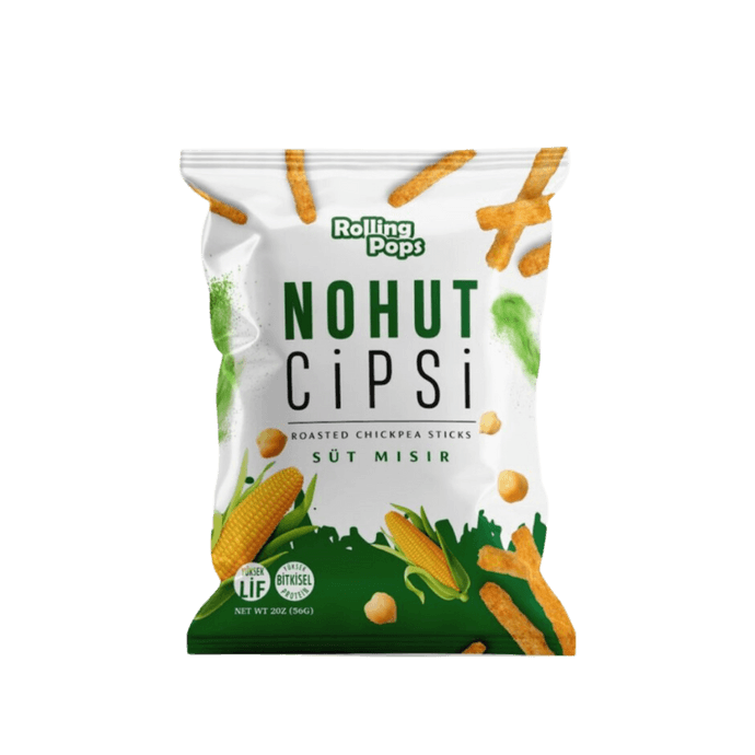 Süt Mısır -  Nohut Cipsi 56 gr