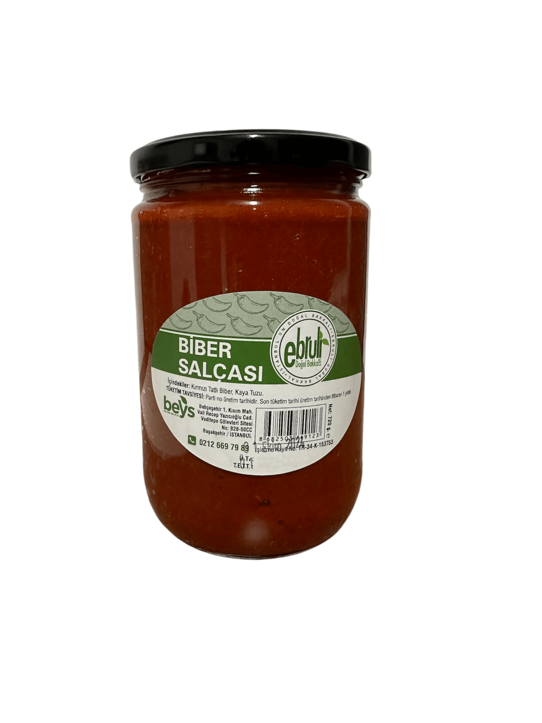 Tatlı Biber Salçası 720 gr