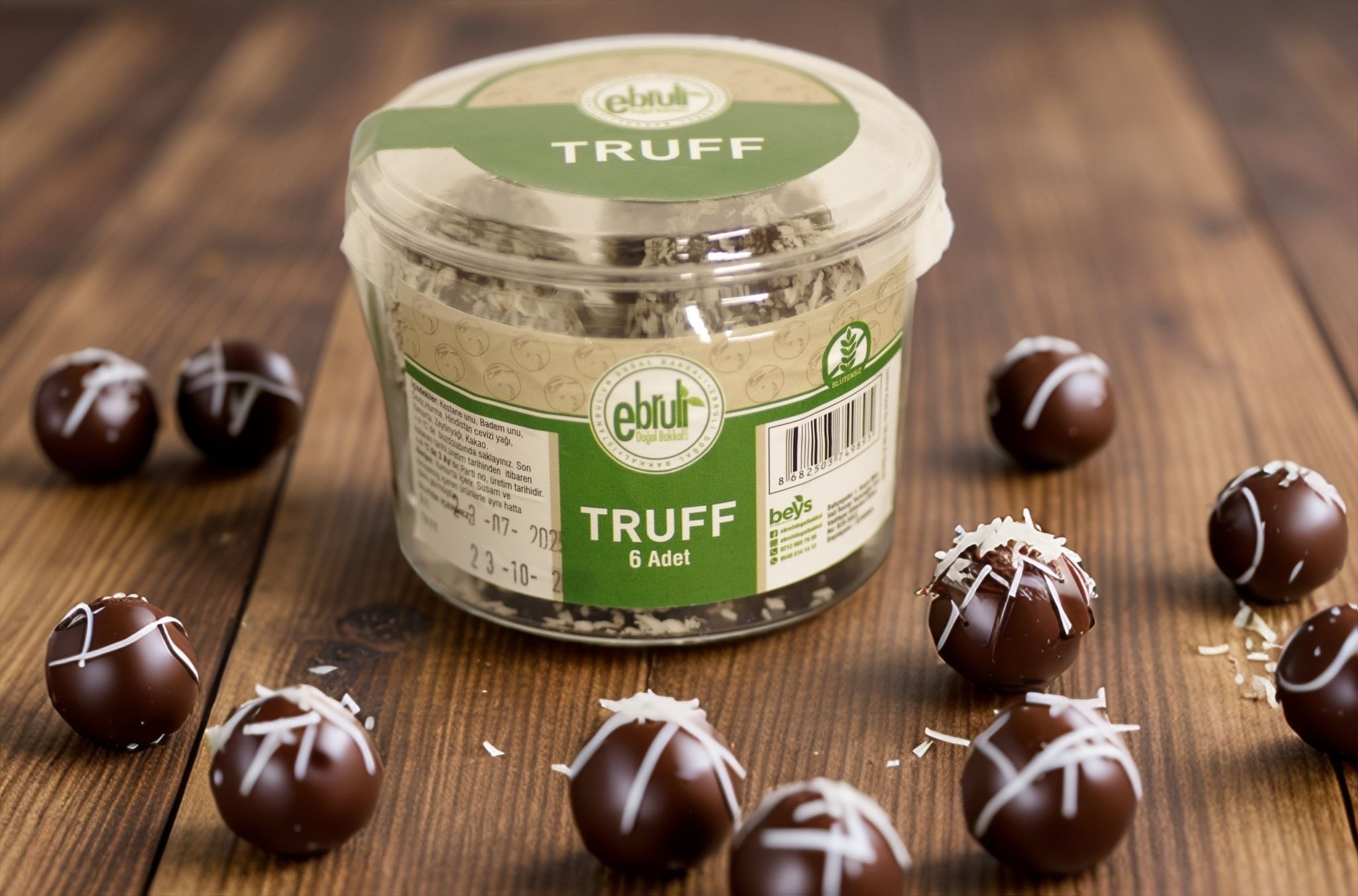 Glutensiz Truff (6 Adet)