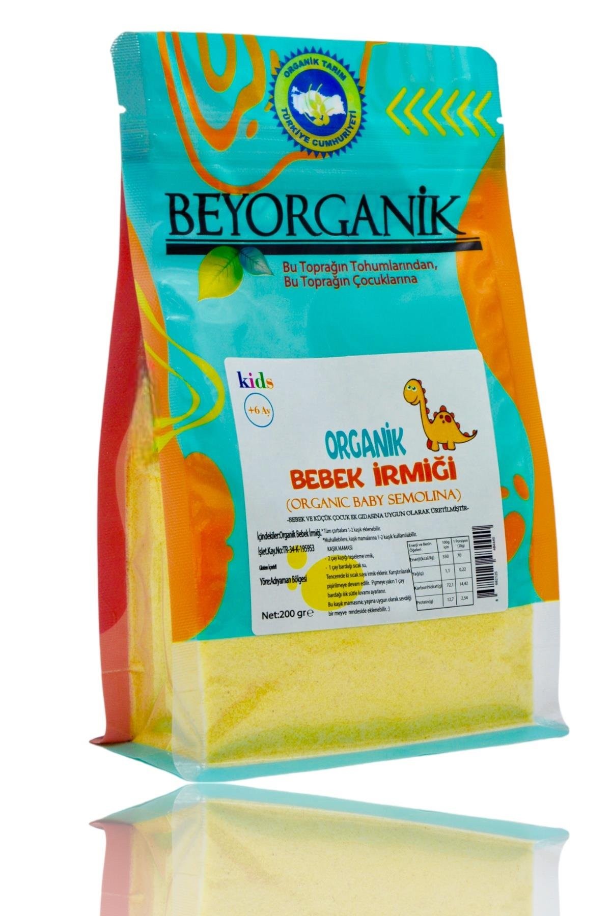 Organik Bebek İrmiği 200 Gr