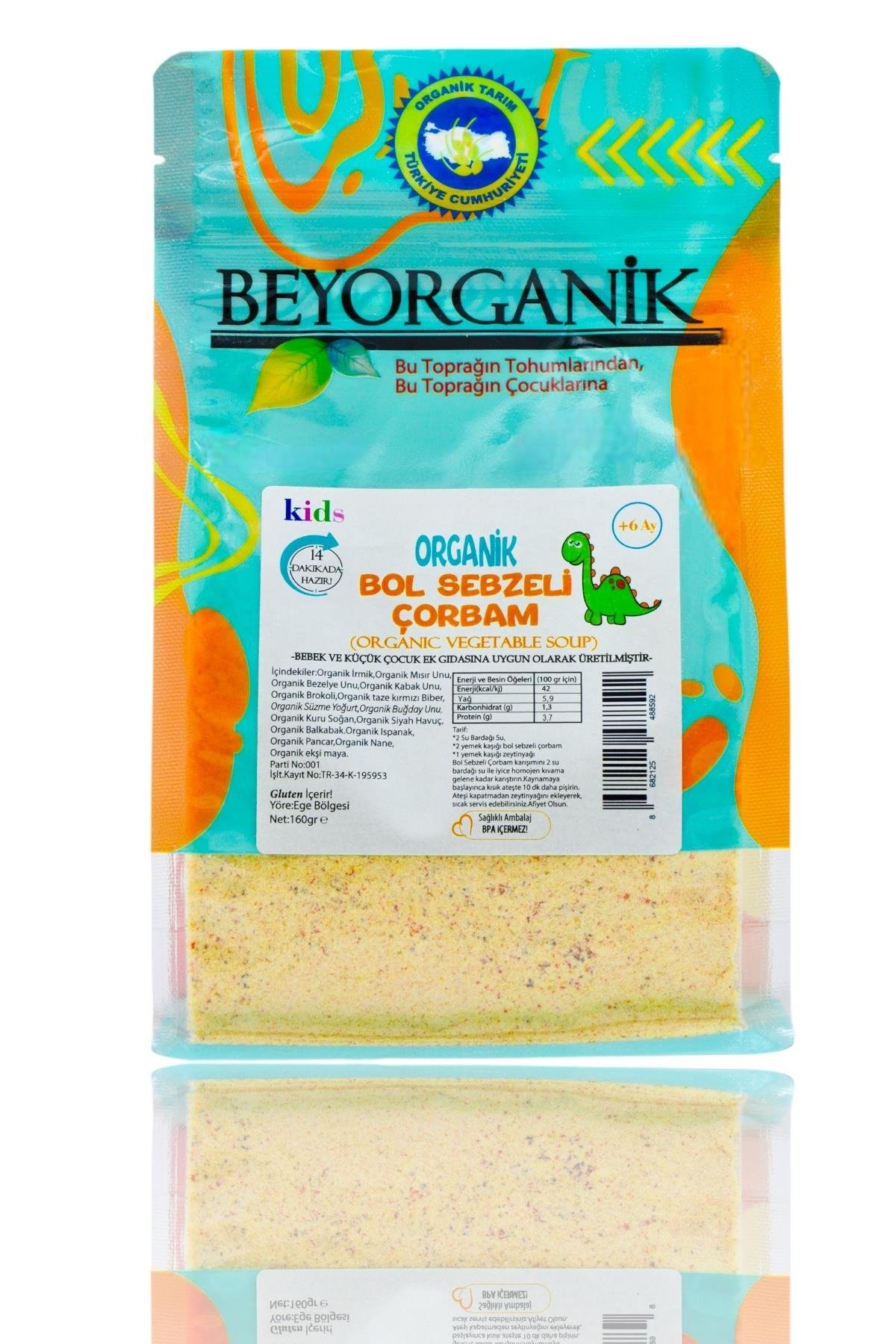 Organik Bol Sebzeli Çorbam 160 g