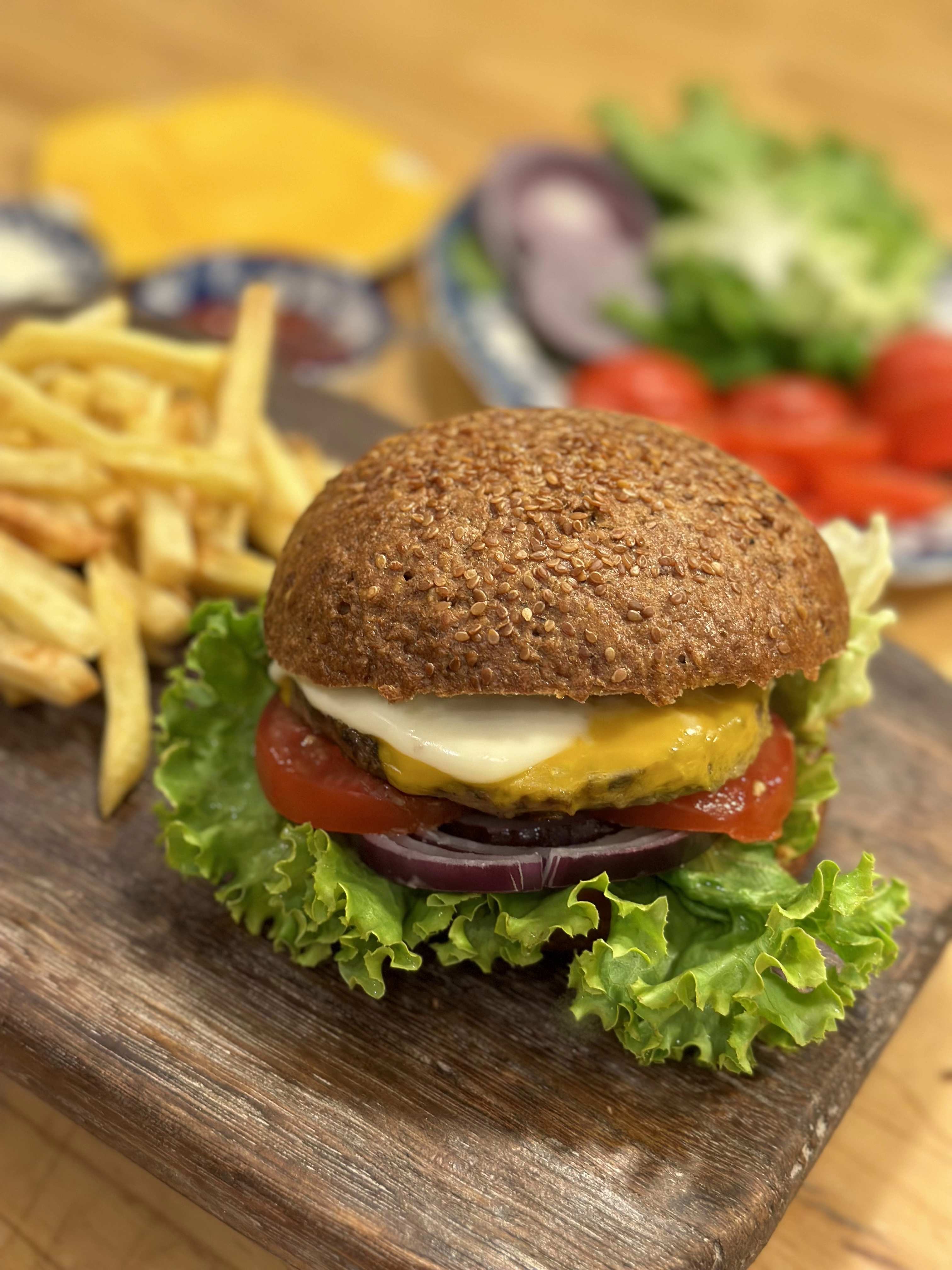 Glutensiz Yulaflı Karabuğday Hamburger Ekmeği (2 adet) 150 gr