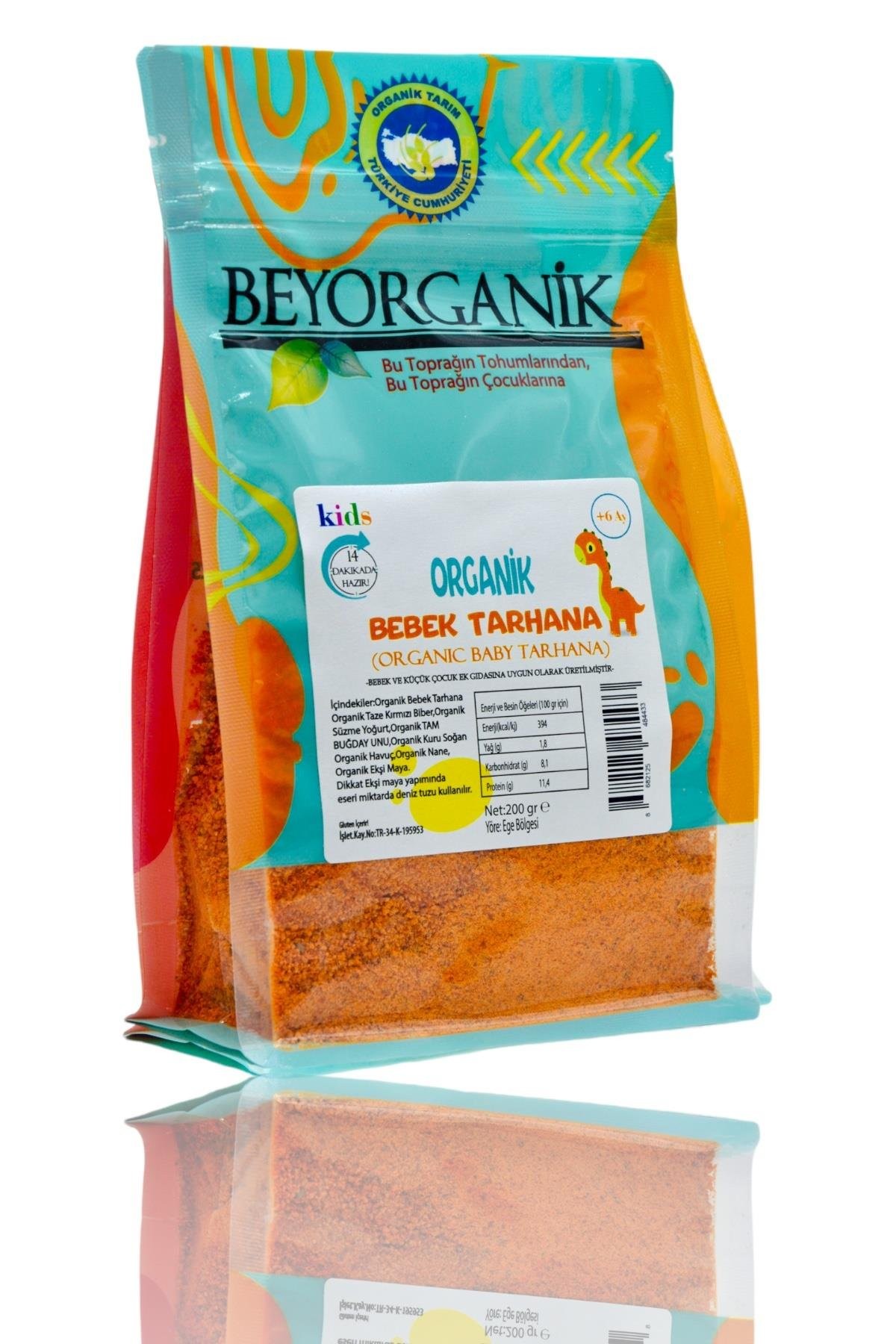 Organik Bebek Tarhanası 200 gr.