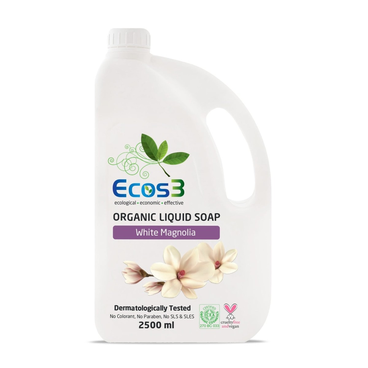 Organik Sıvı Sabun White Magnolia (2500 Ml)