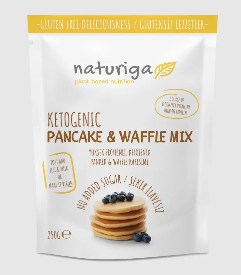 Ketojenik Pankek-Waffle Mix 250 Gr