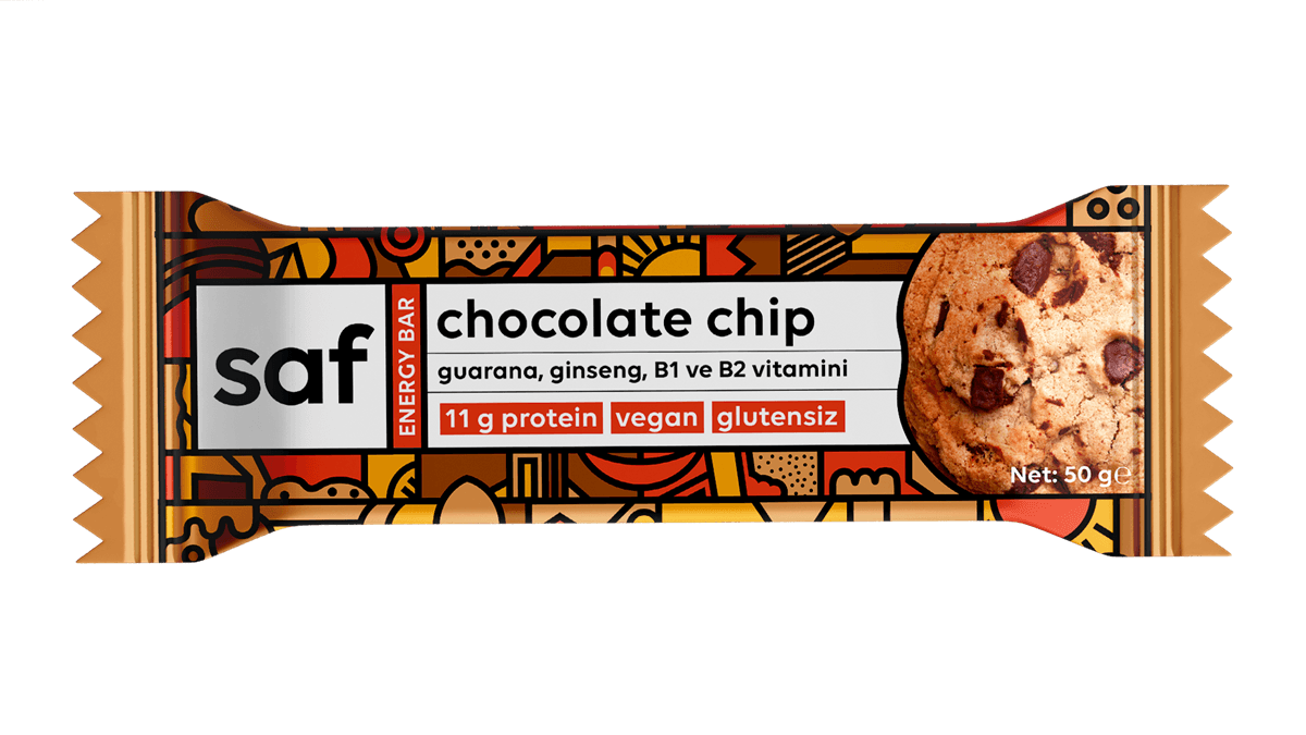 Chocolate Chip Energy Bar 50gr