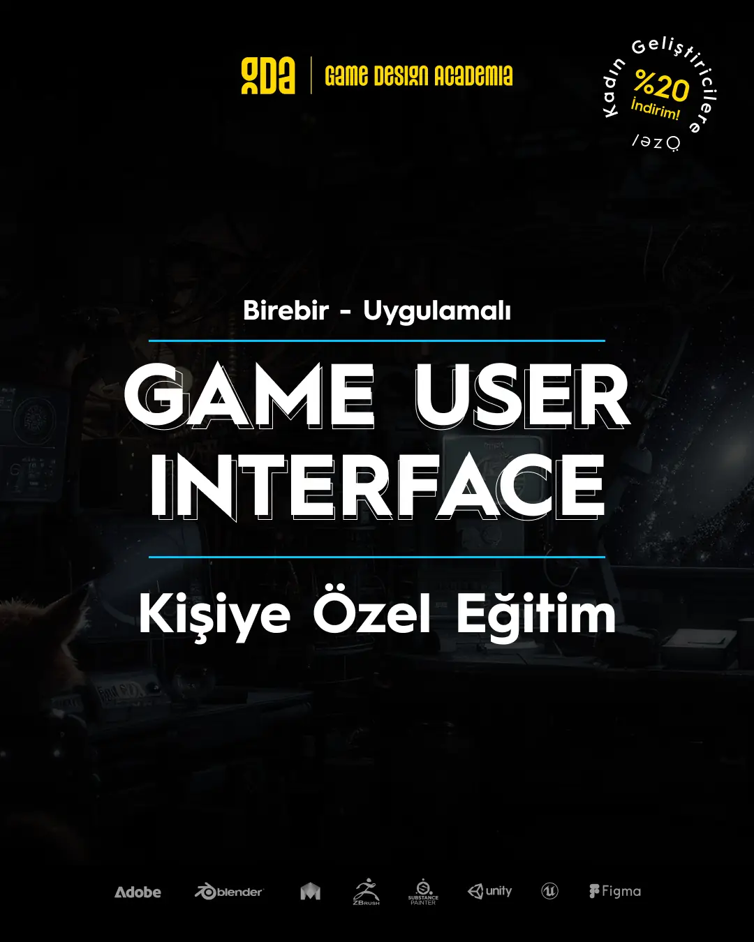 Game UI Design Bireysel Eğitim ve Portfolyo