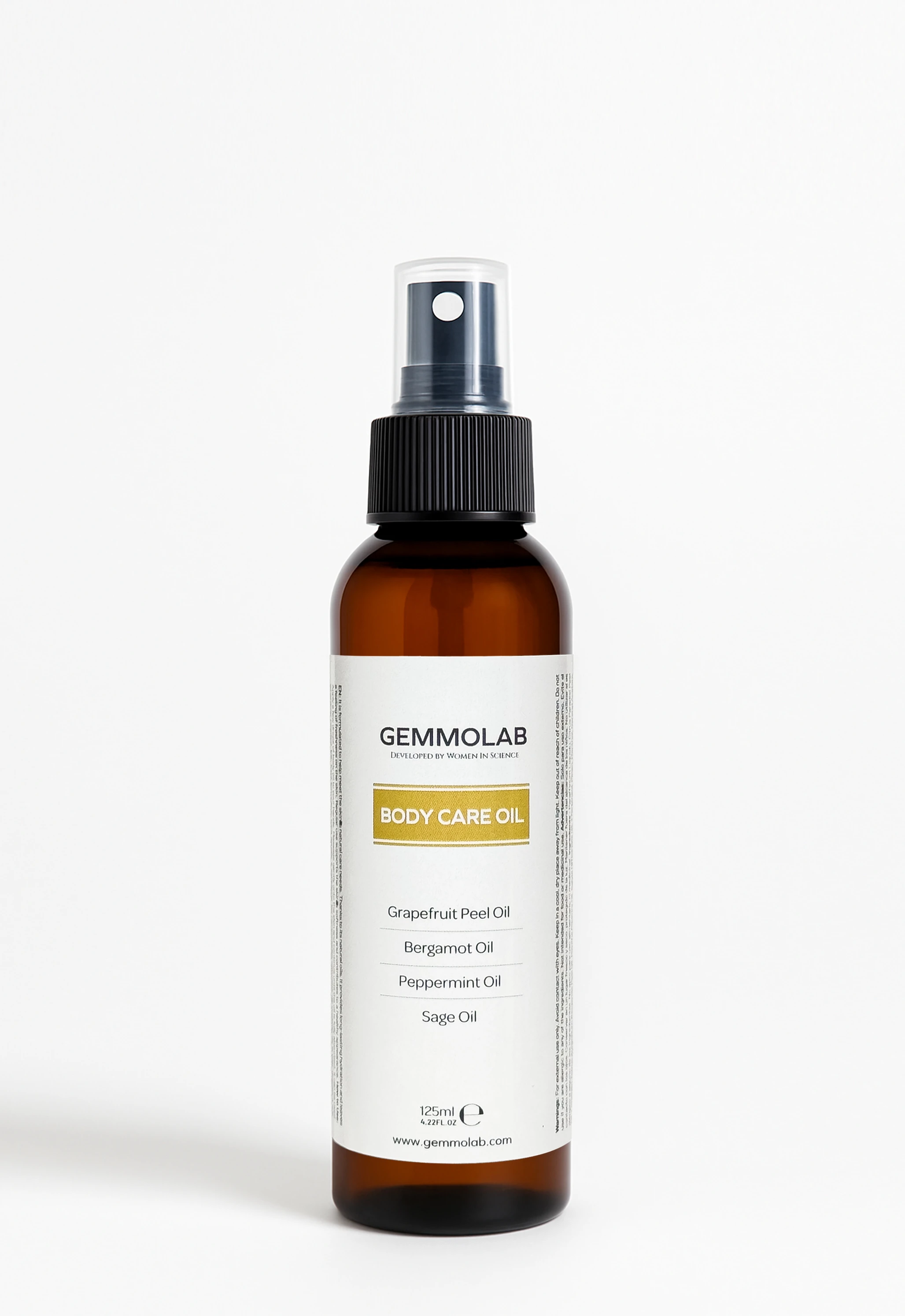 Greyfurt Kabuğu & Bergamot & Nane & Adaçayı Vücut Yağı 