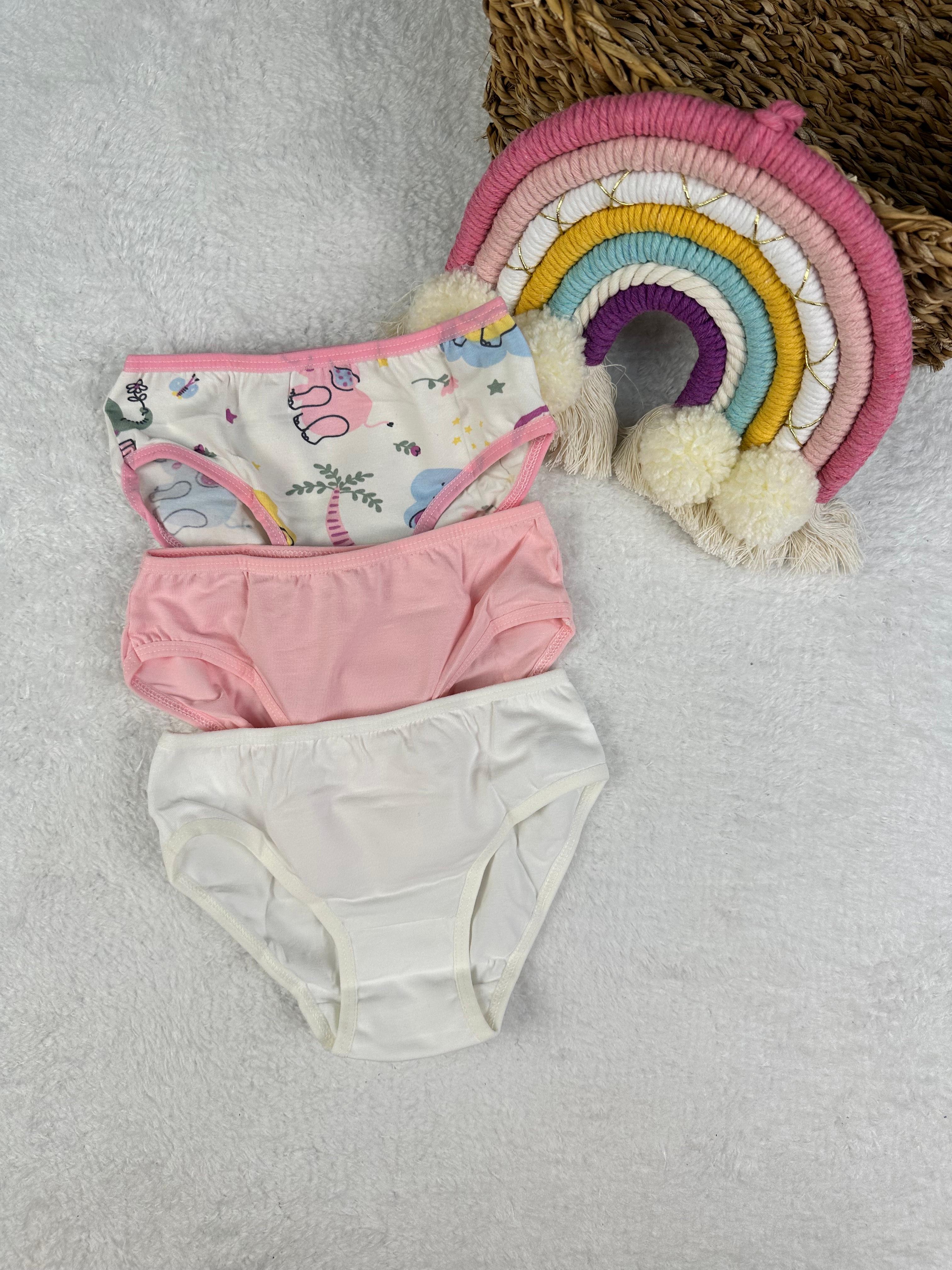 MinyKids Fil Desenli 3'lü Külot Set