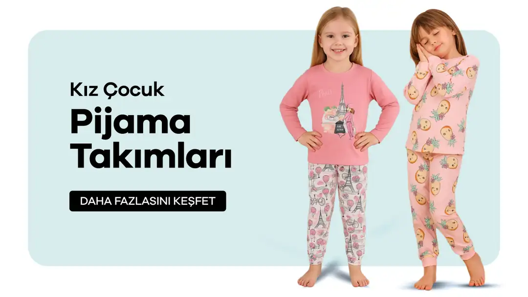 Kız Çocuk Pijama Takımları