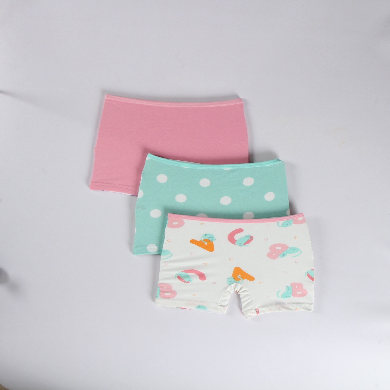 MinyKids Renkli 3'lü Boxer Set