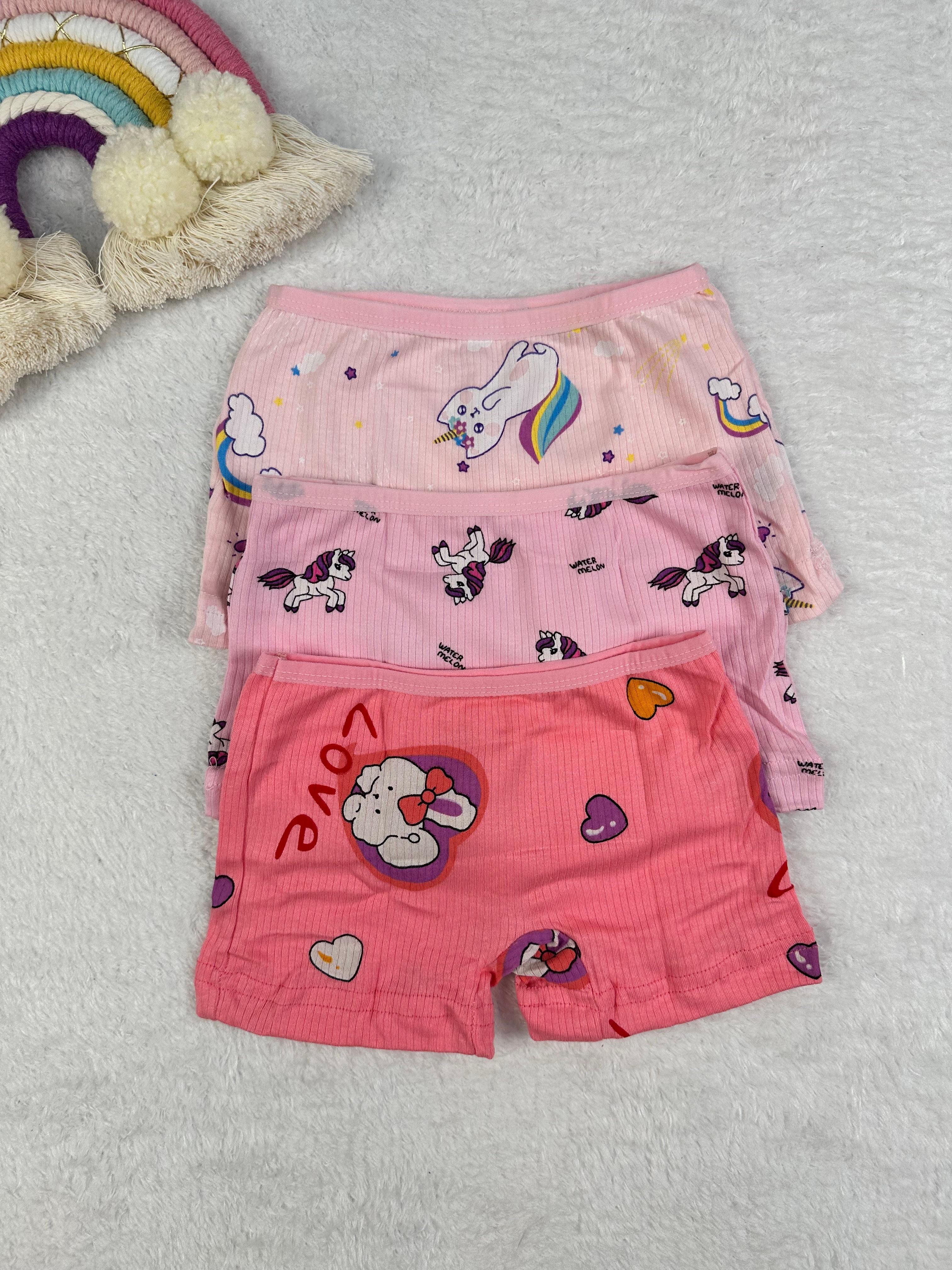 MinyKids Unicorn Desenli 3'lü Boxer Set