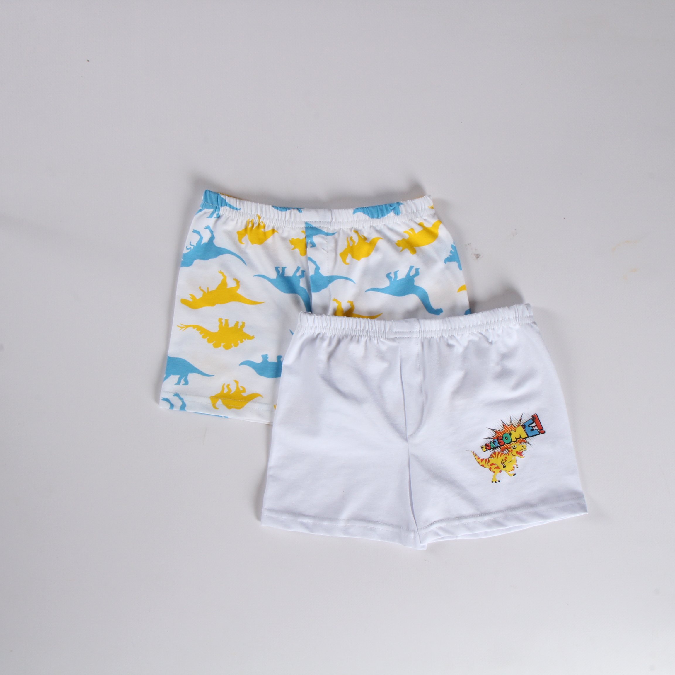 MinyKids Dinozor Desenli 2'li Boxer Set