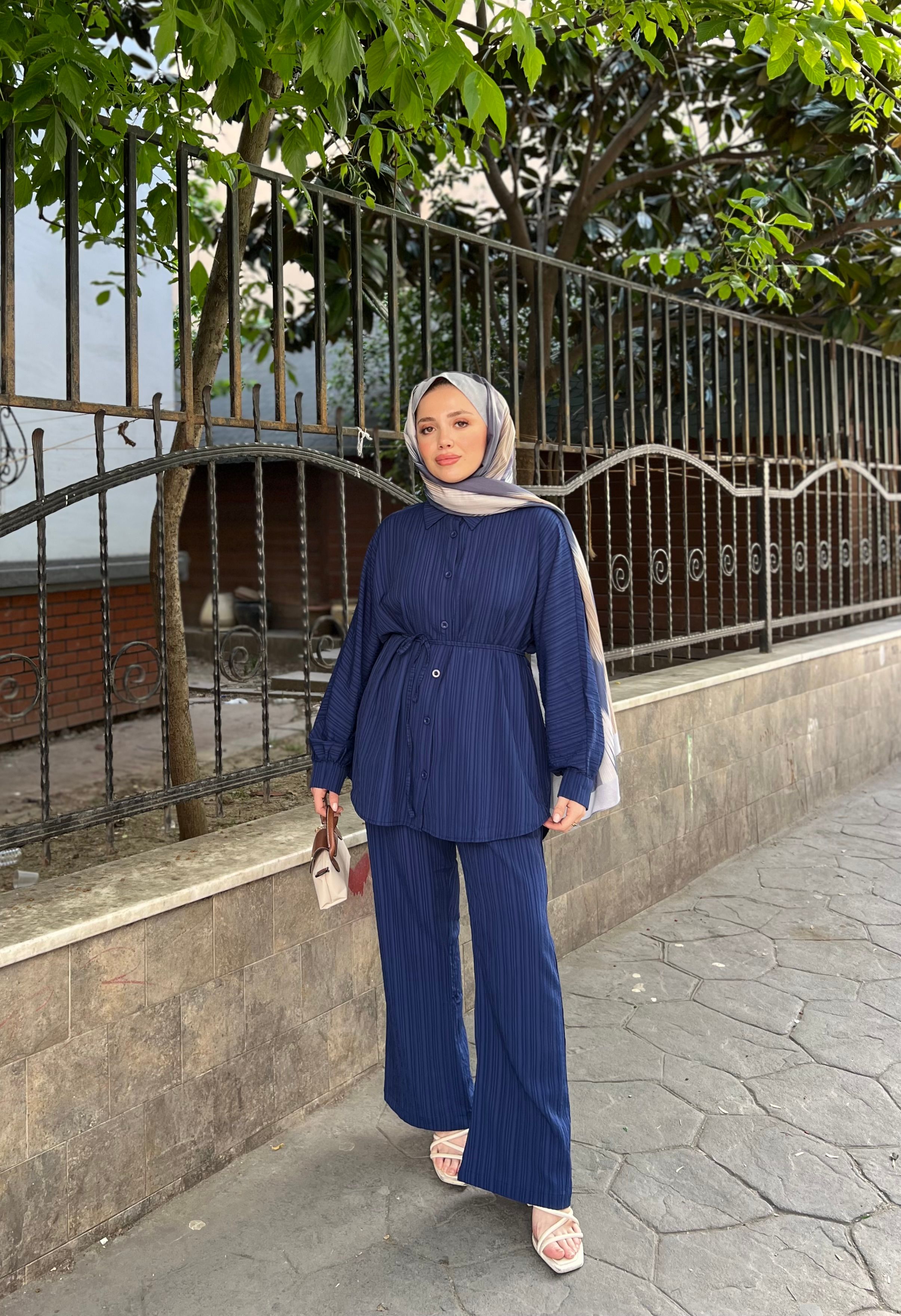 İP DETAY TAKIM / LACİVERT 