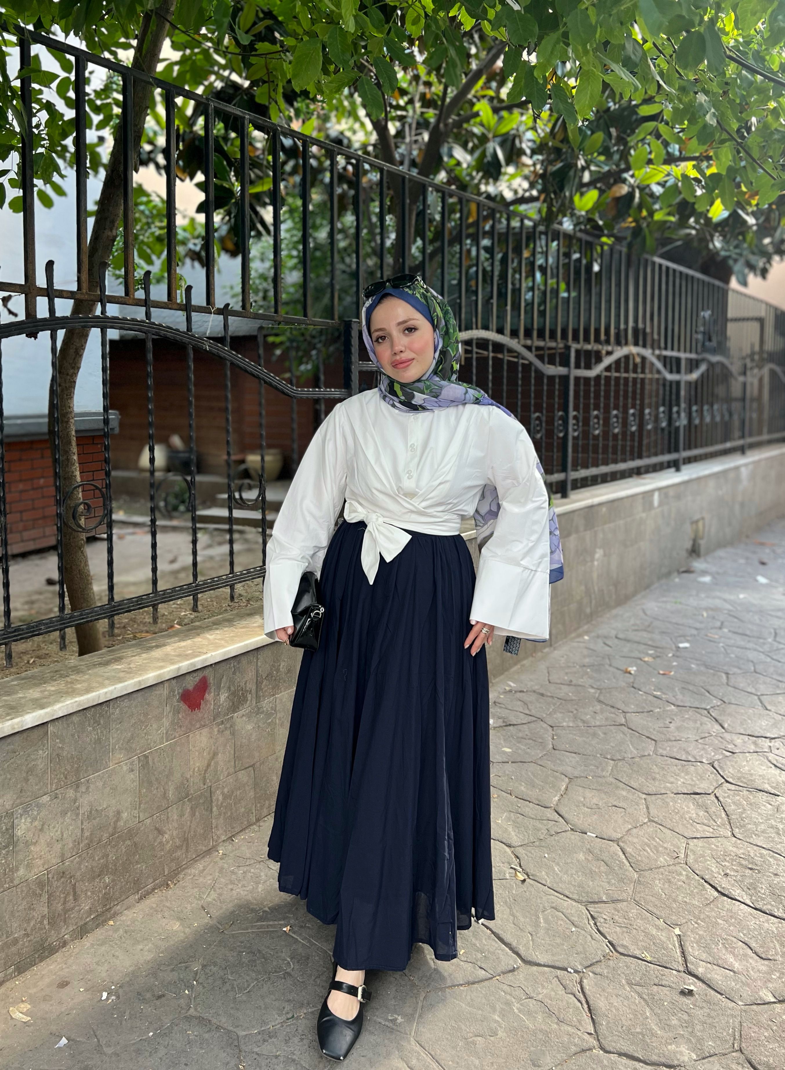 KETEN ETEK / LACİVERT