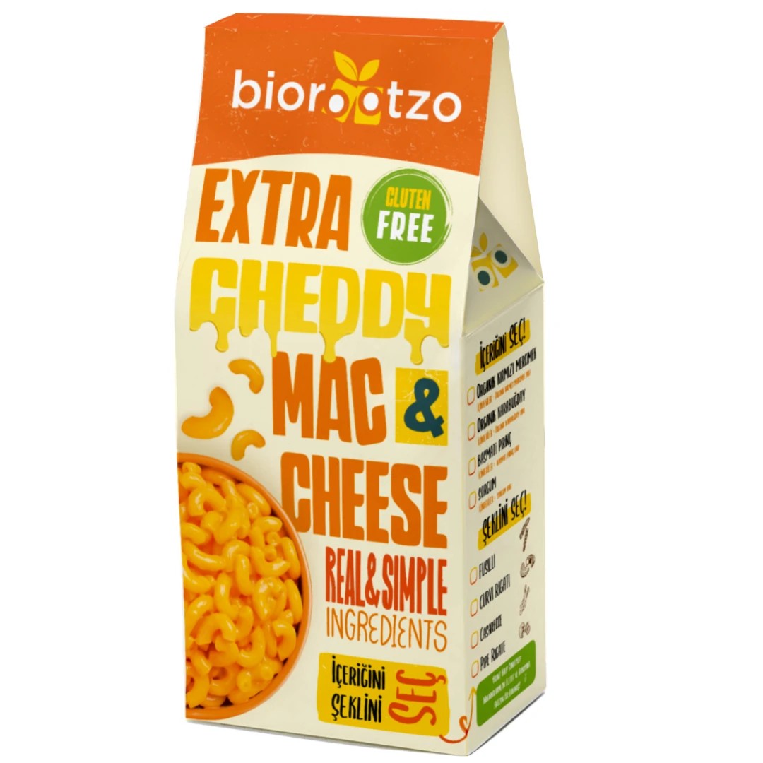 Extra Cheddy Mac & Cheese Glutensiz 150 gr