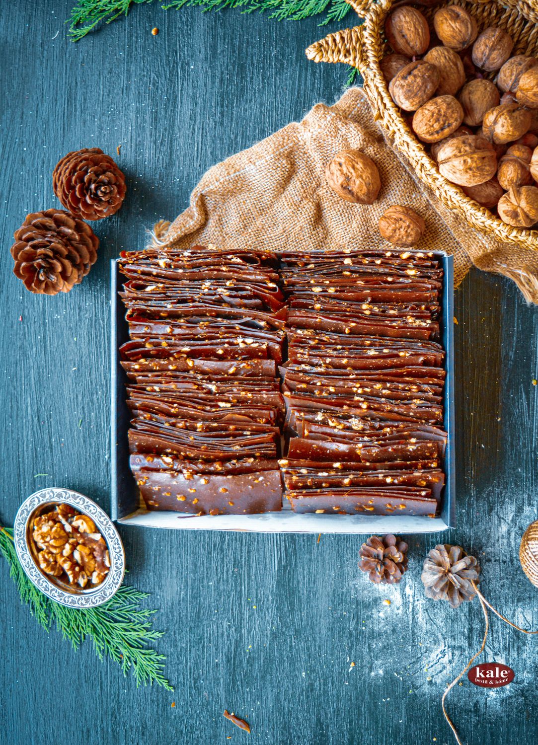 Glutensiz ve Şeker İlavesiz Fındıklı Dut Pestili