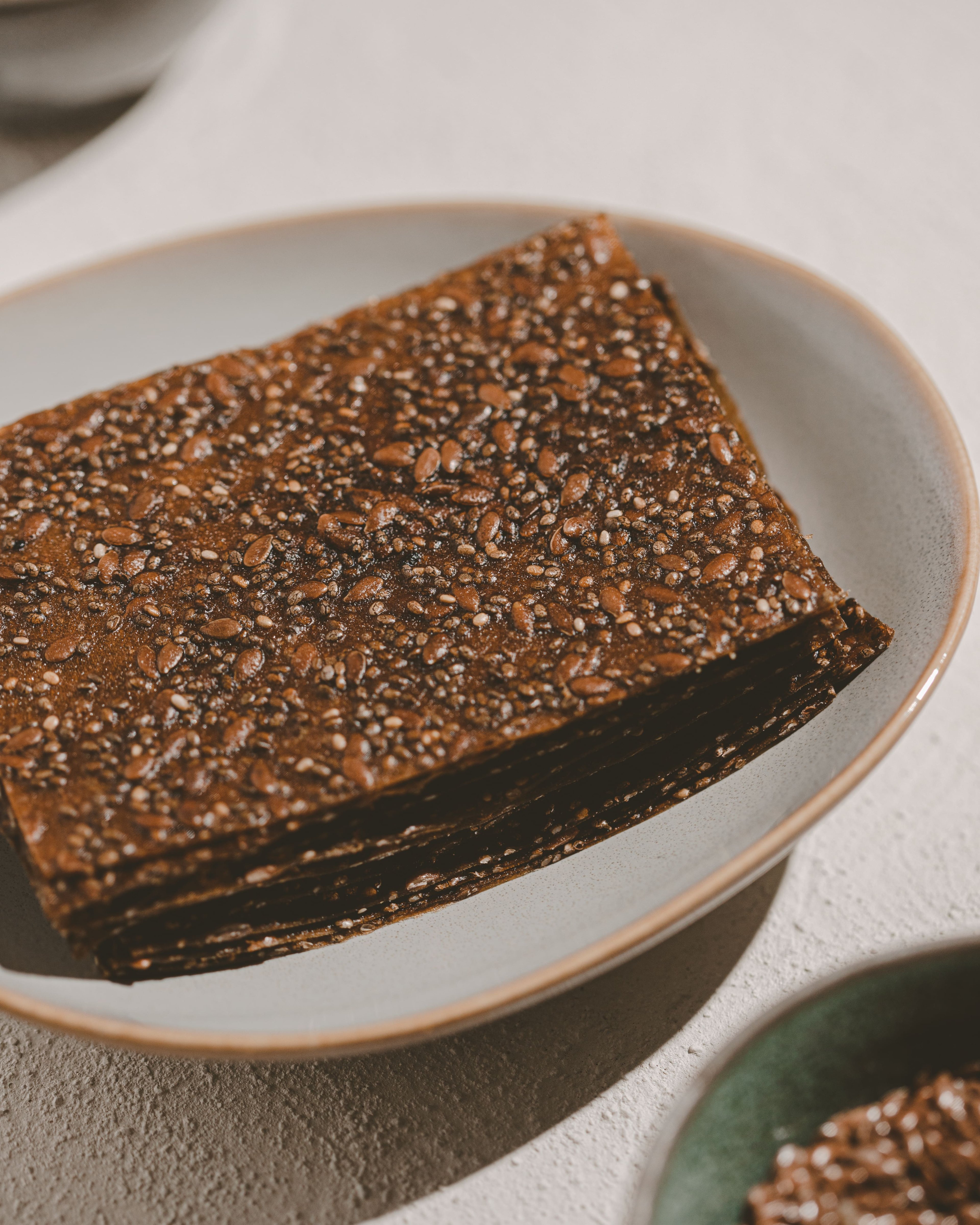 Glutensiz ve Rafine Şeker İlavesiz Chia ve Keten Tohumlu Elma Pestili 