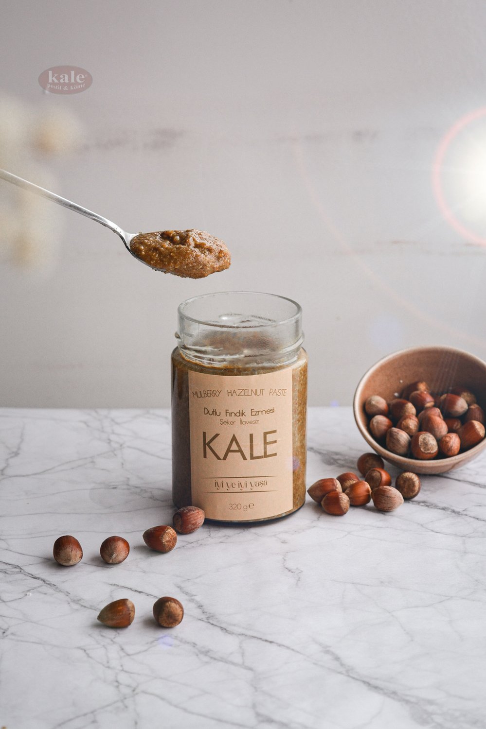 Refined Sugar Free Hazelnut Paste with Dried Mulberry