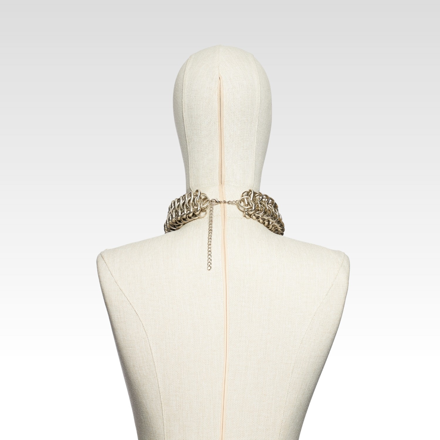 Ekstra Kalın Zincirli Choker Kolye 