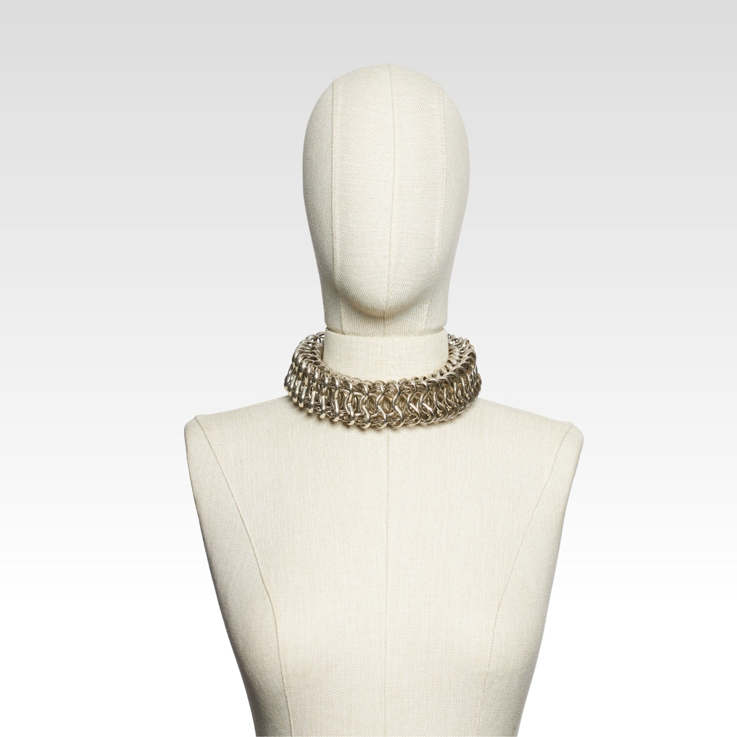 Ekstra Kalın Zincirli Choker Kolye 