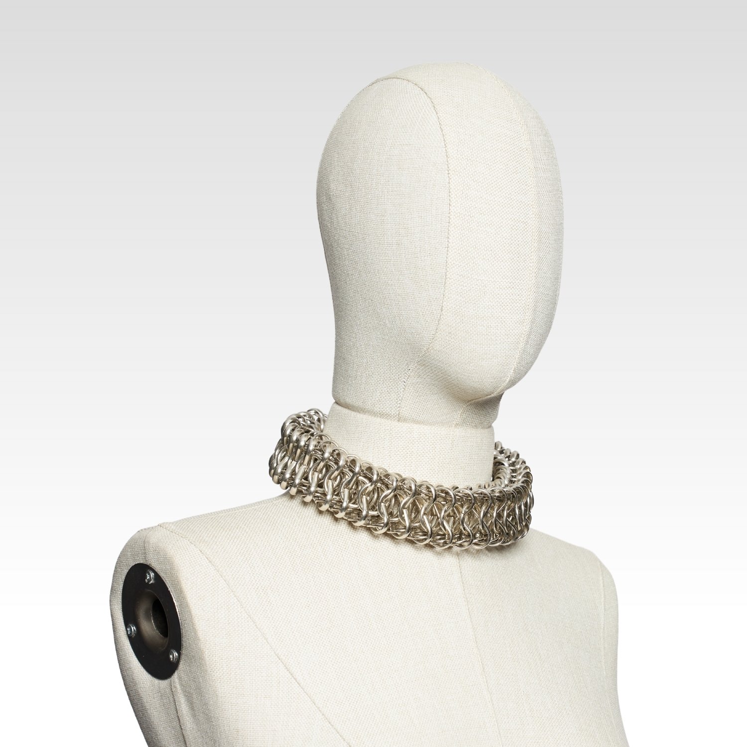Ekstra Kalın Zincirli Choker Kolye 