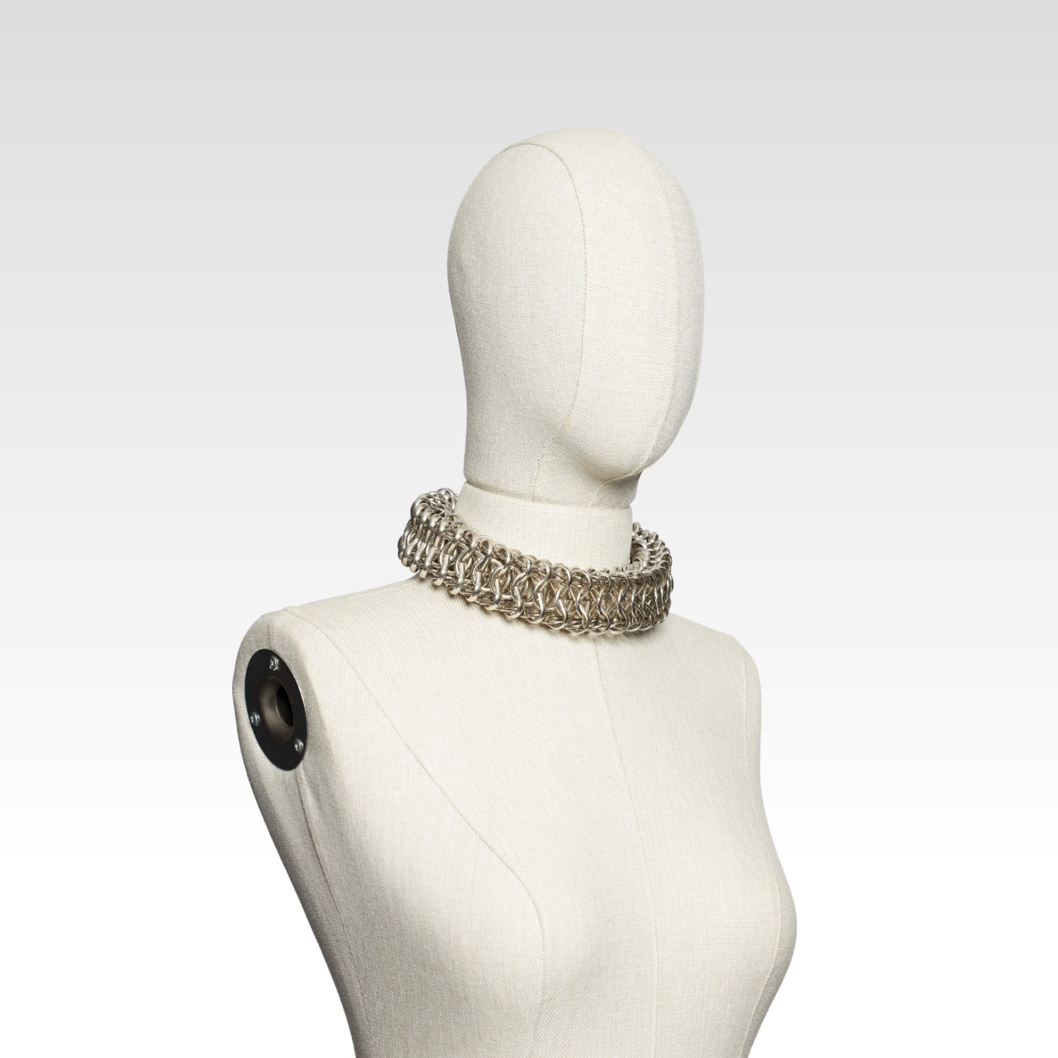 Ekstra Kalın Zincirli Choker Kolye 