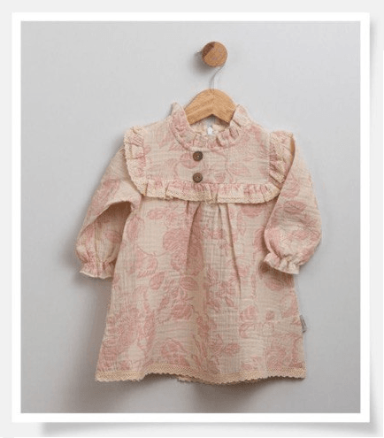 Robe En Mousseline PREMIUM Rosa Mimo image