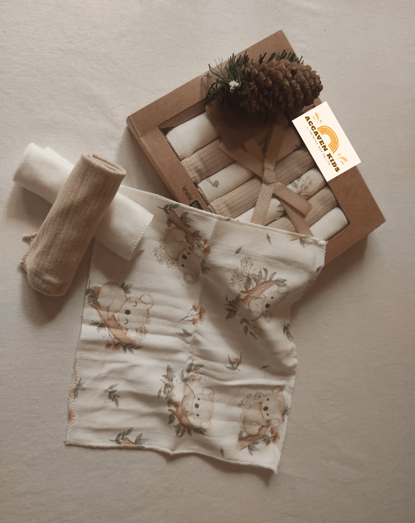 Pack de 7 Serviettes pour bébé image