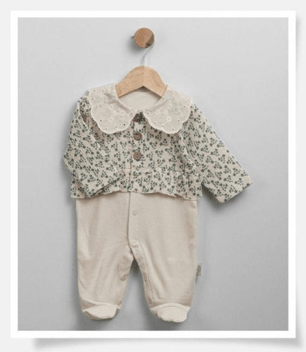 GRENOUILLERE EN MOUSSELINE DE COTON BIO image