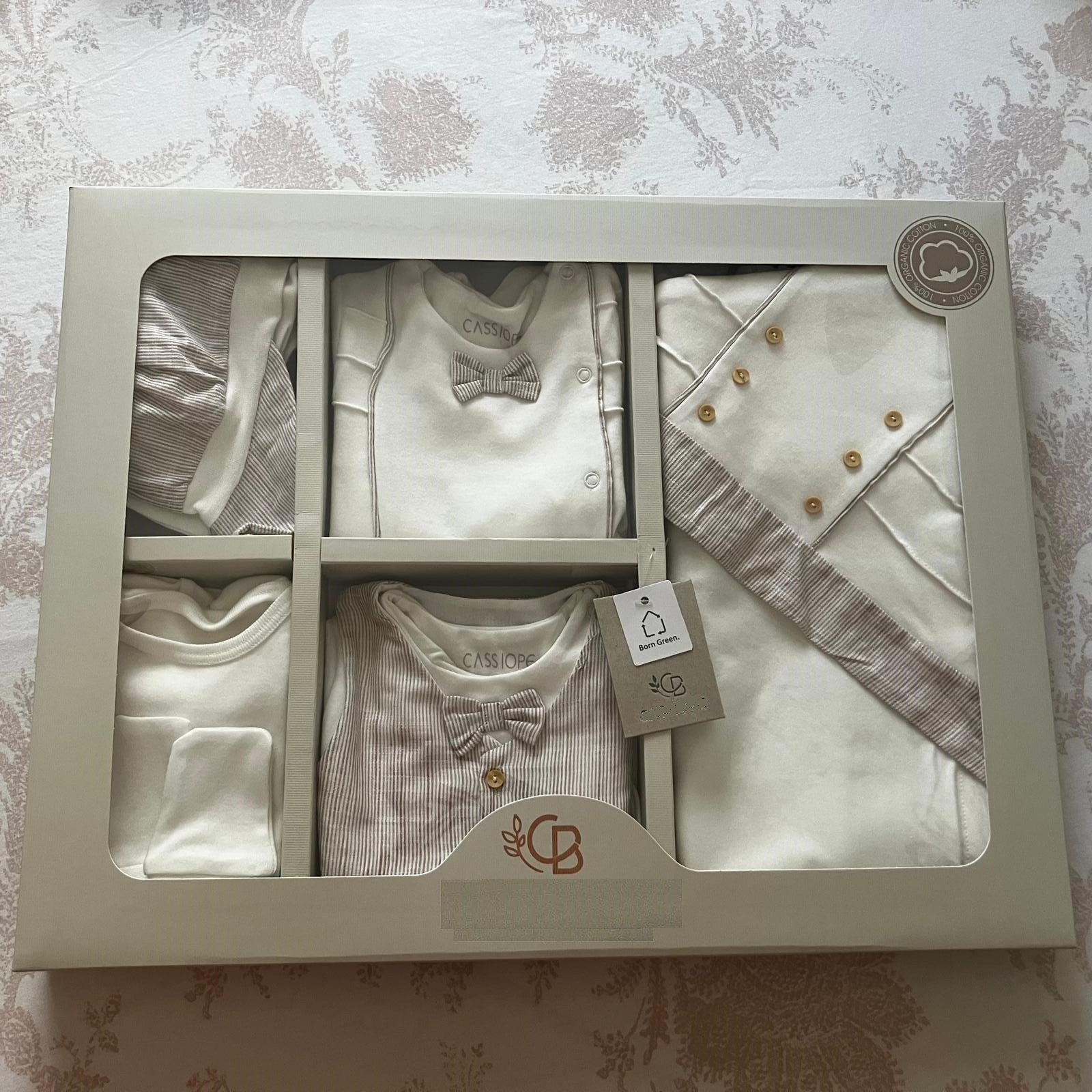 Pack NAISSANCE-BAPTEME 10 PCS PRETTY MAN PREMIUM