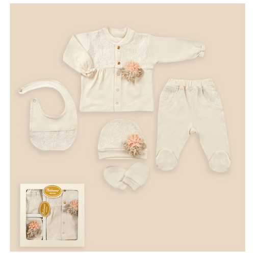 PACK TENDRE 5 PIECES NAISSANCE-BAPTEME image
