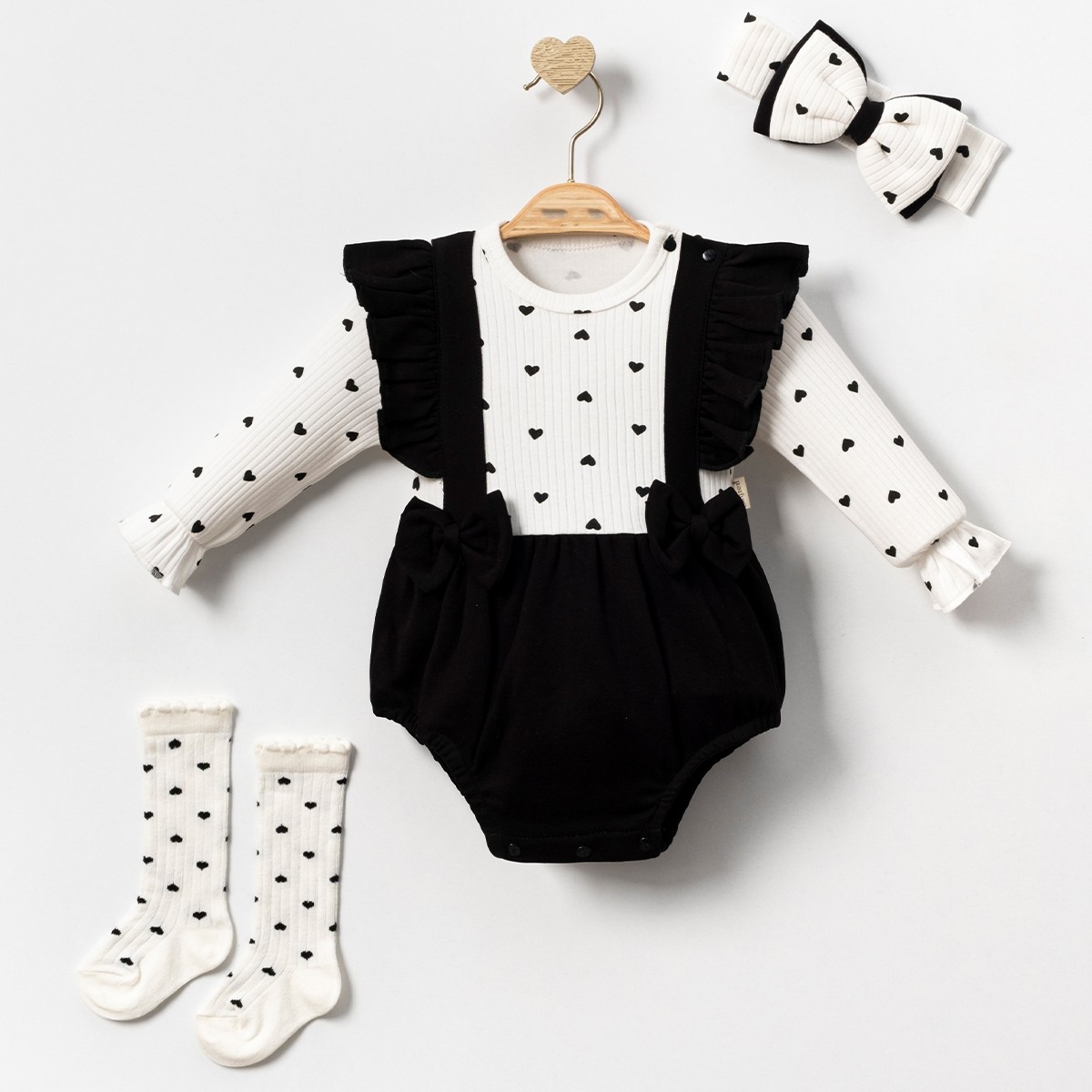 ENSEMBLE Mini Princesse Couleur NOIRE image