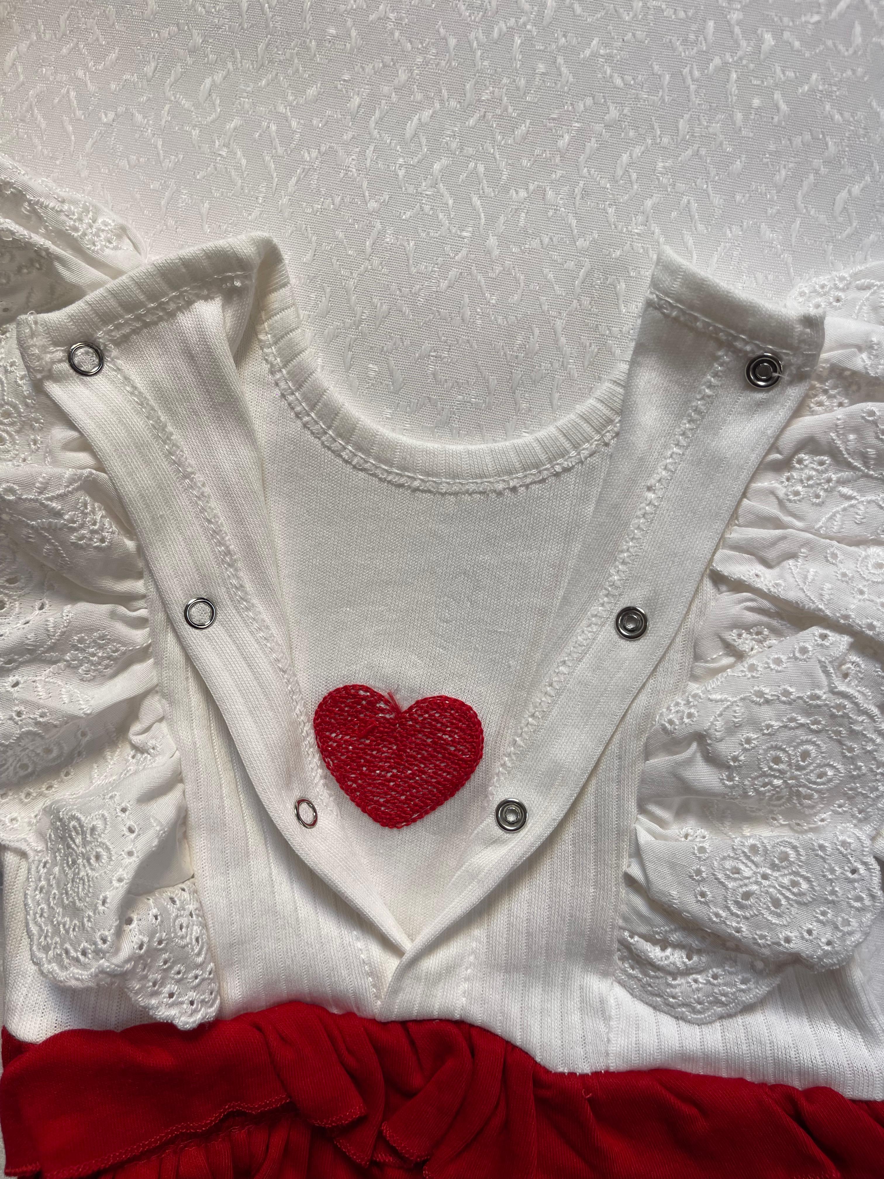 ENSEMBLE Mini Princesse Couleur ROUGE