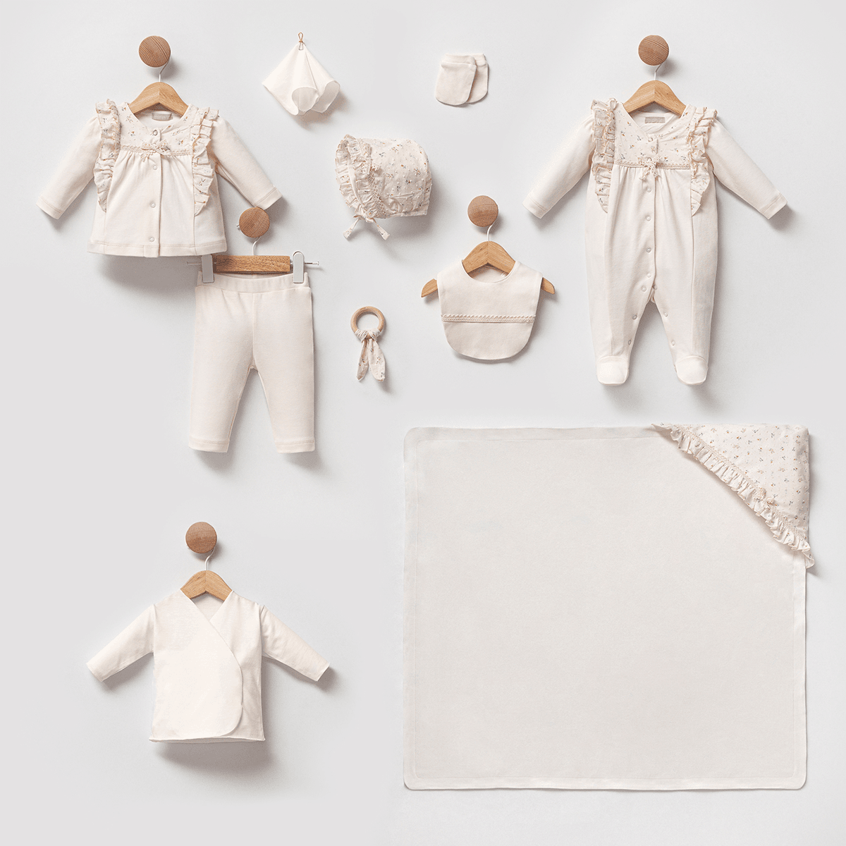 Pack NAISSANCE -BAPTEME essentiel nature PREMIUM 10LU image