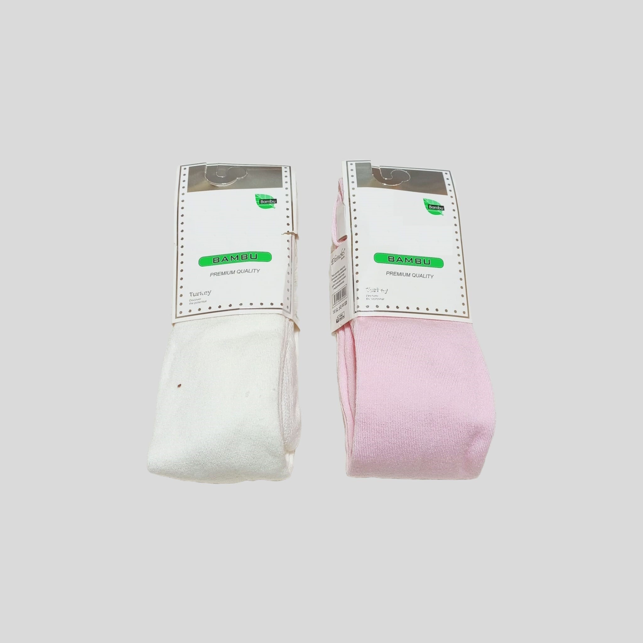 Lot de 2 Paires de collants BAMBO