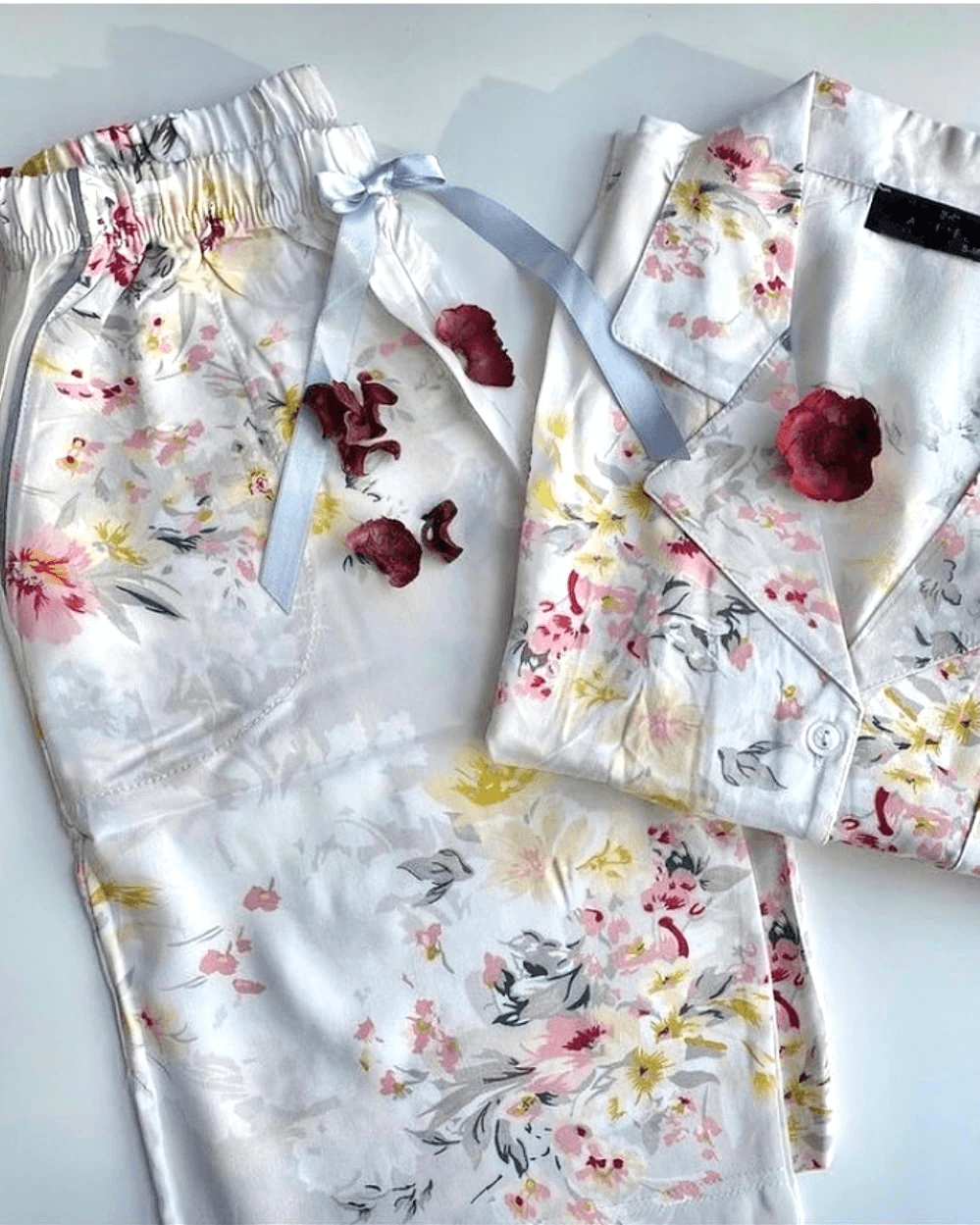 Ensemble Pyjama Chemise avec Manche