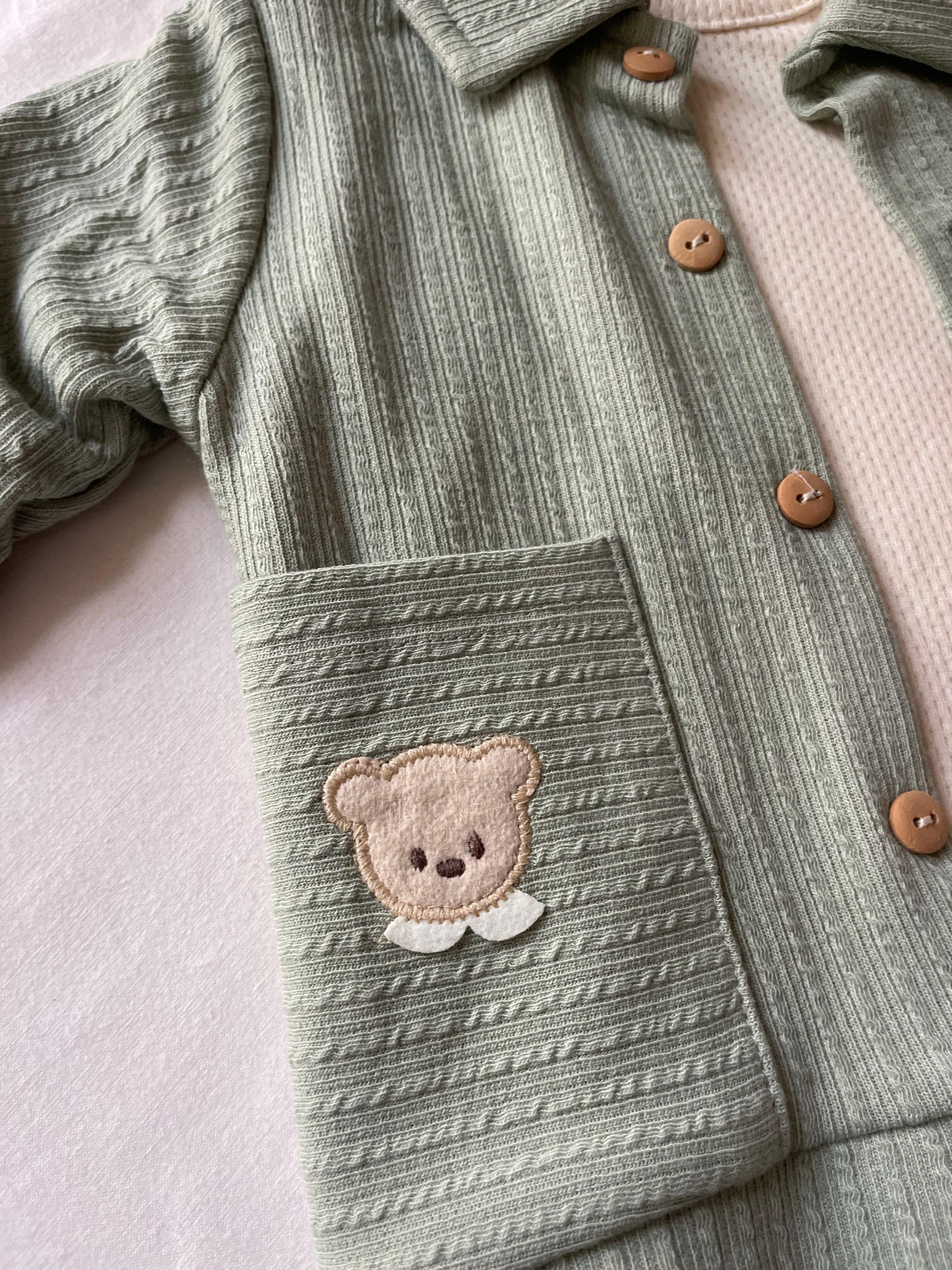 ENSEMBLE 3 PIECES TEDDY PREMIUM