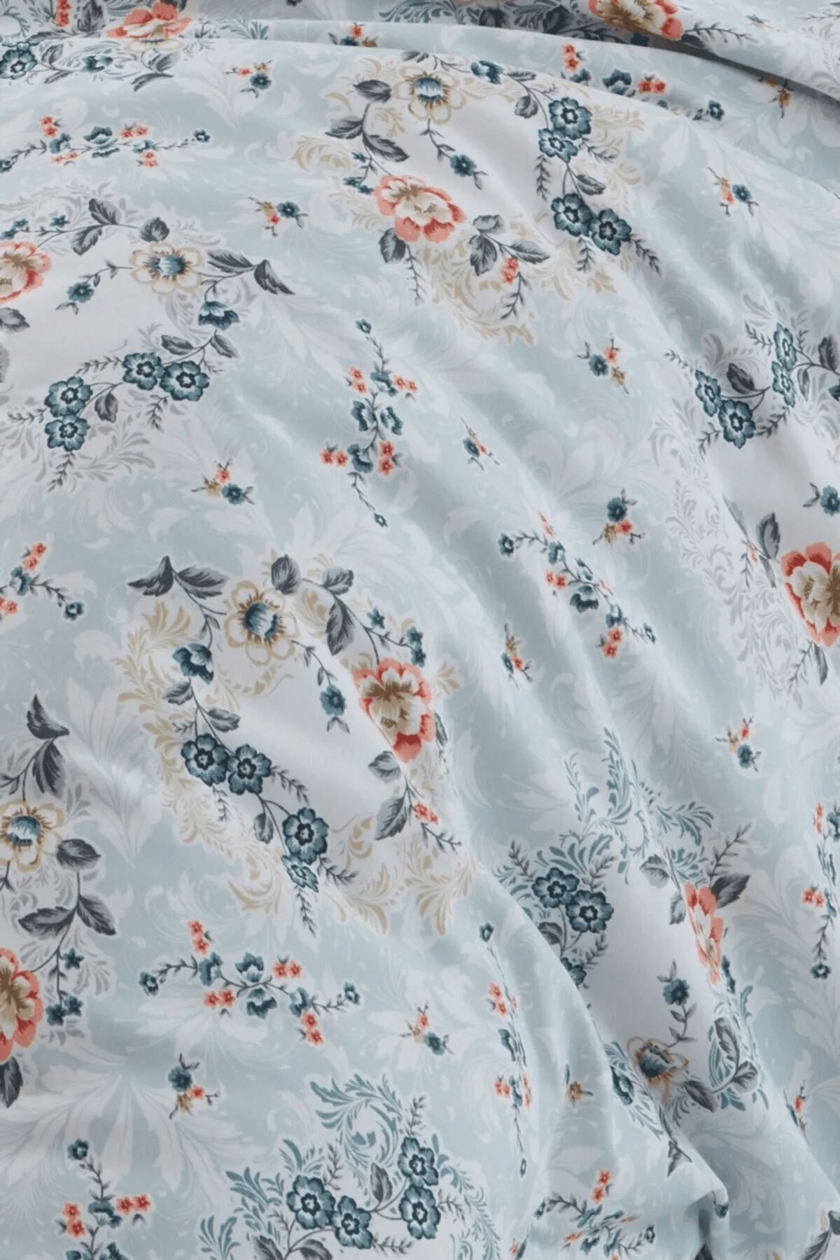 Parure de Lit Double Polycoton ECLAT   Housse - Drap - 4 Taies d'oreiller