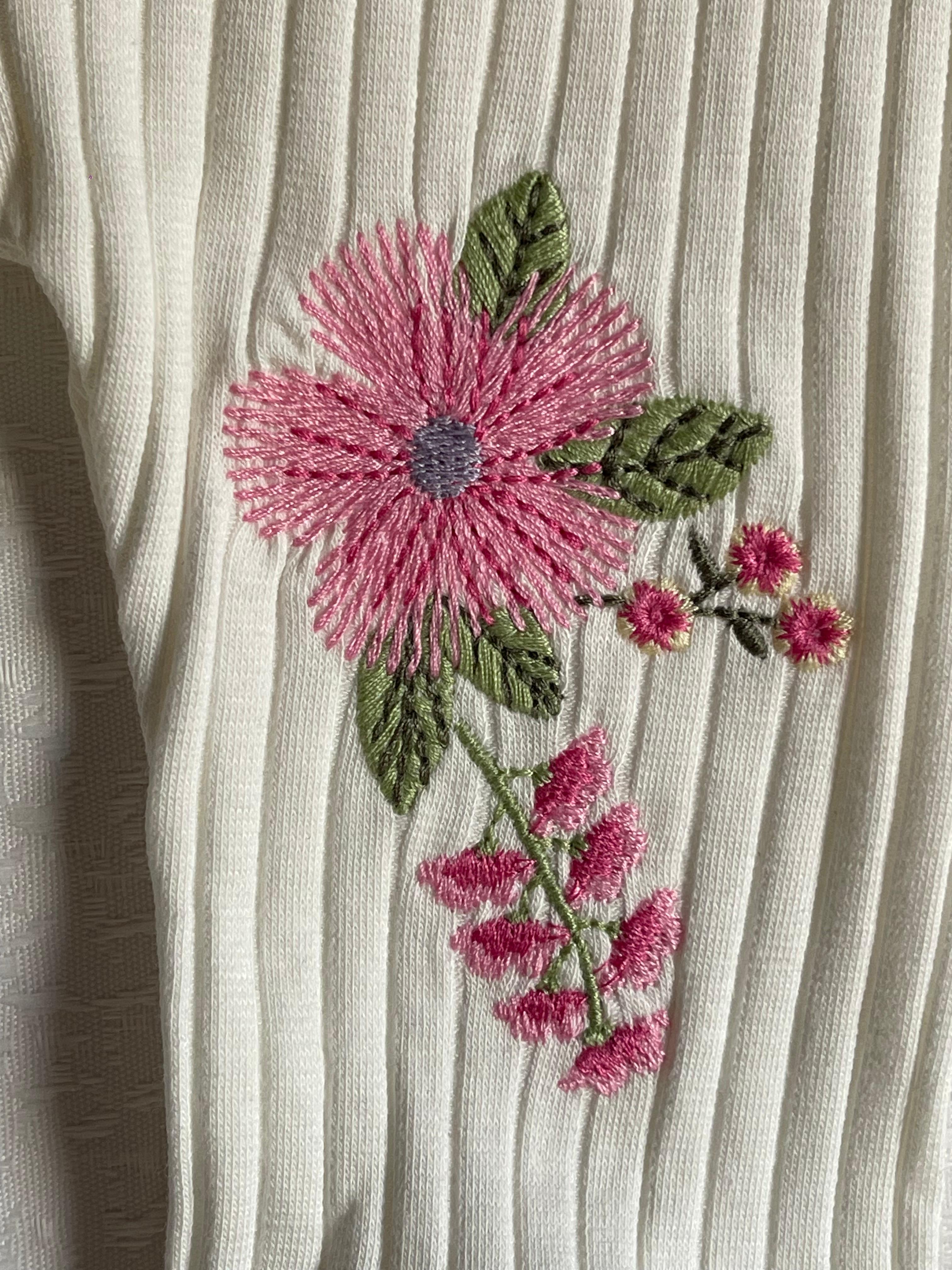 ENSEMBLE NAISSANCE fleuris 5 PIECES