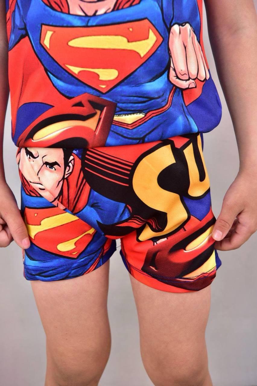 Maillot 3Pieces SuperMan Swimwear